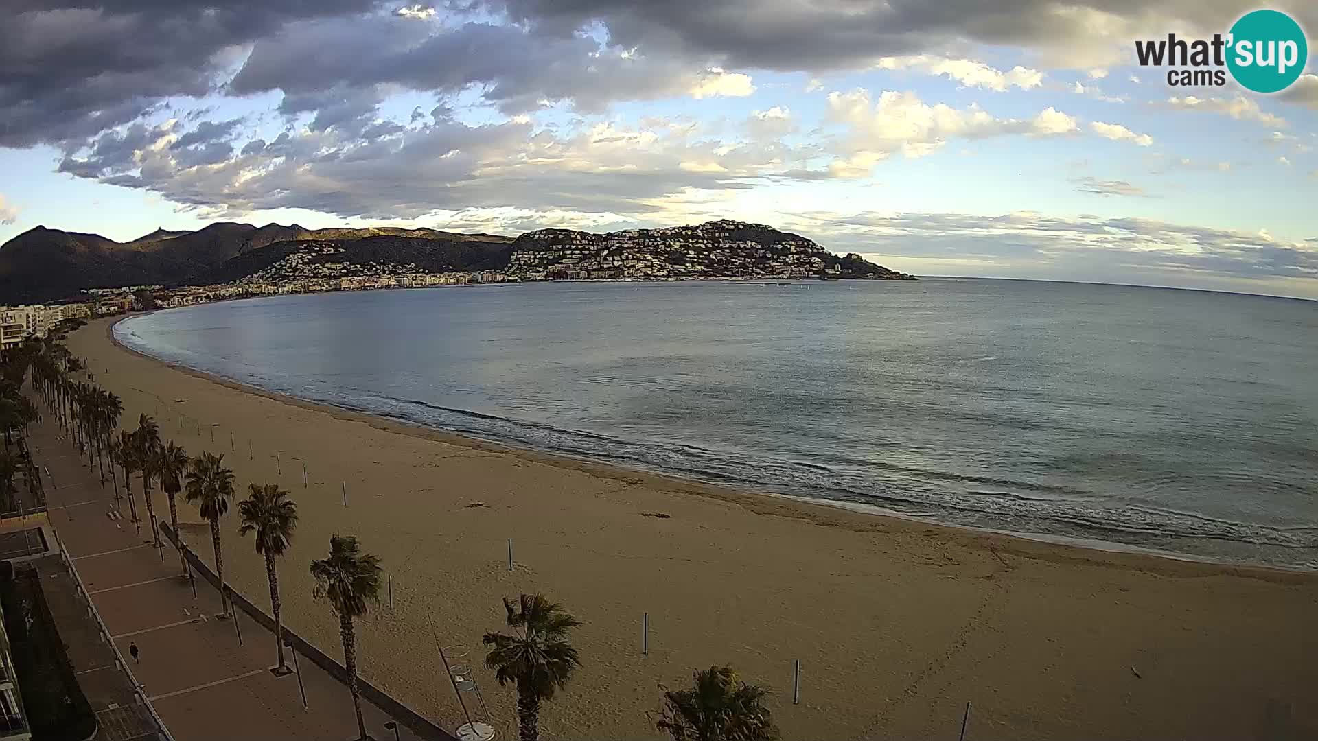 Live cam Roses  – Costa Brava spiaggia – Hotel MonteCarlo