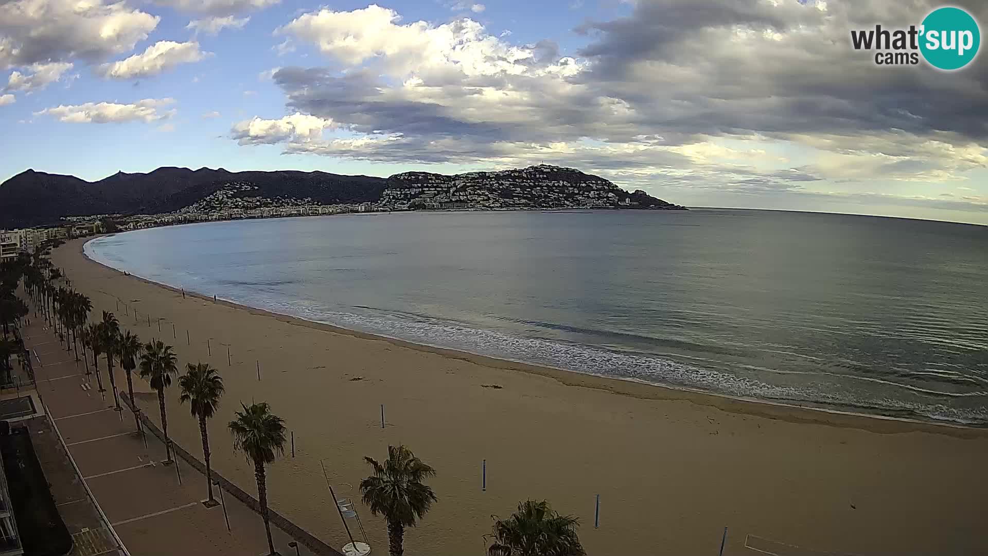 Webcam Costa Brava Roses Strand – Montecarlo Hotel livecam Spanien