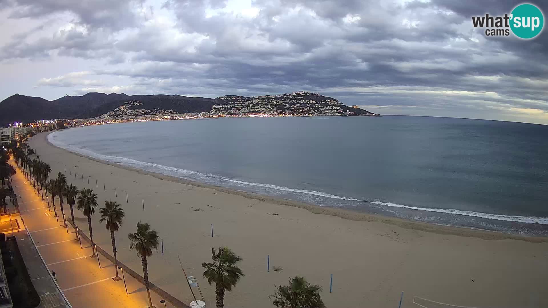 Live cam Roses  – Costa Brava spiaggia – Hotel MonteCarlo