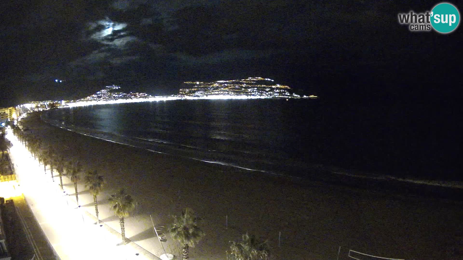 Webcam Costa Brava Roses Strand – Montecarlo Hotel livecam Spanien