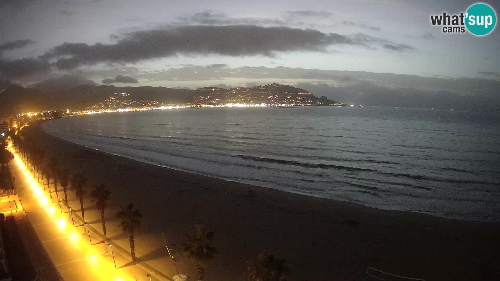 Webcam Costa Brava Roses Strand – Montecarlo Hotel livecam Spanien