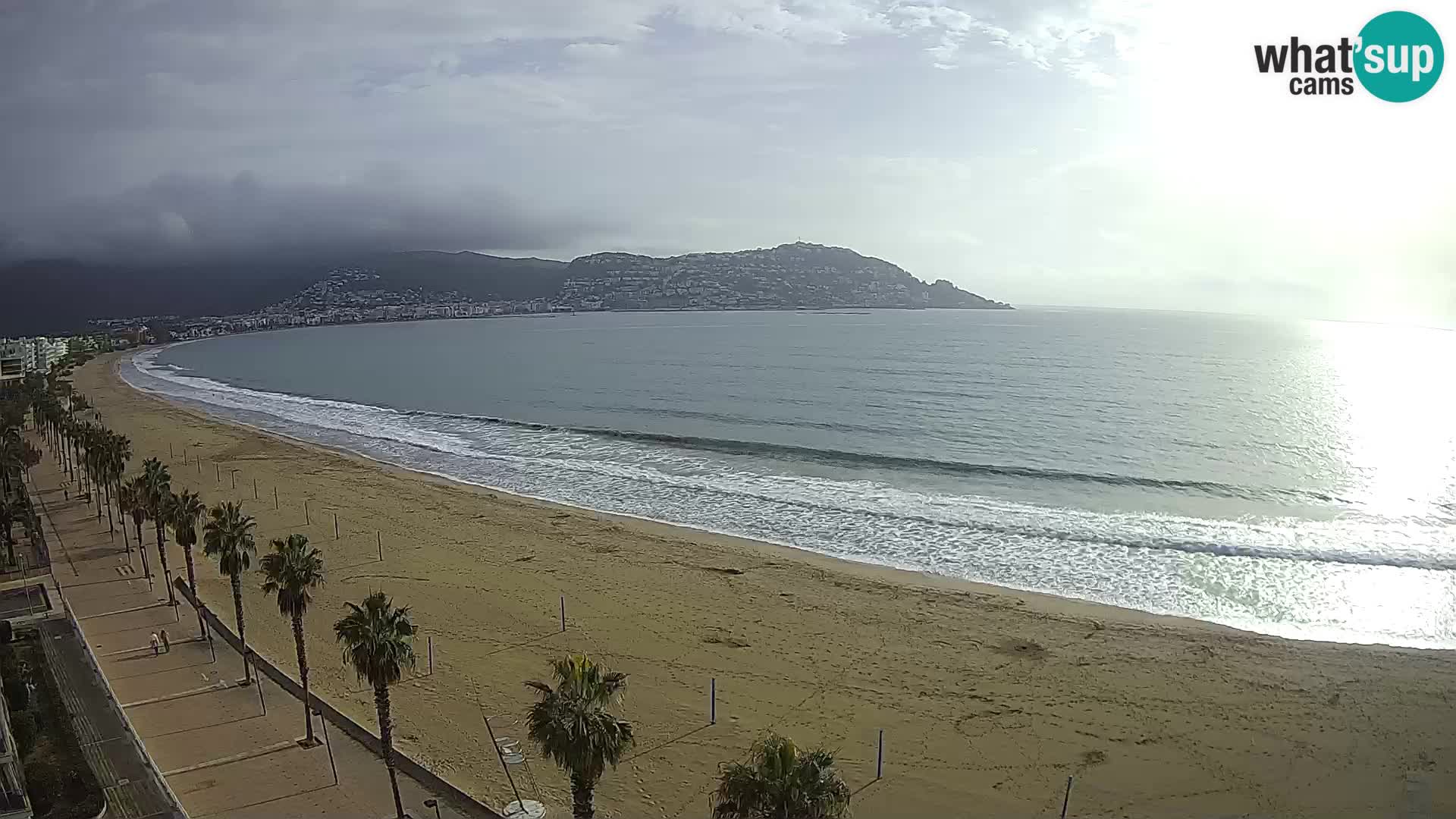 Roses camera en vivo playa Costa Brava- Hotel MonteCarlo