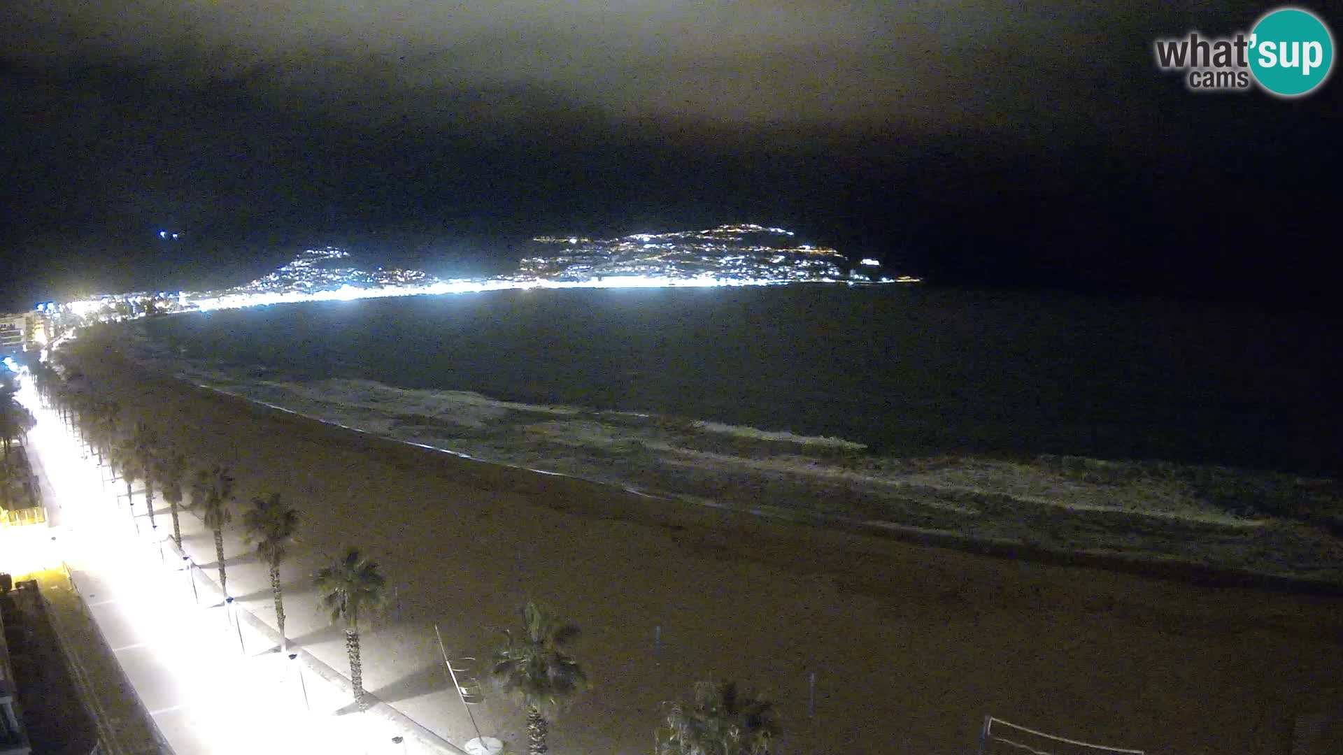 Webcam Costa Brava Roses Strand – Montecarlo Hotel livecam Spanien