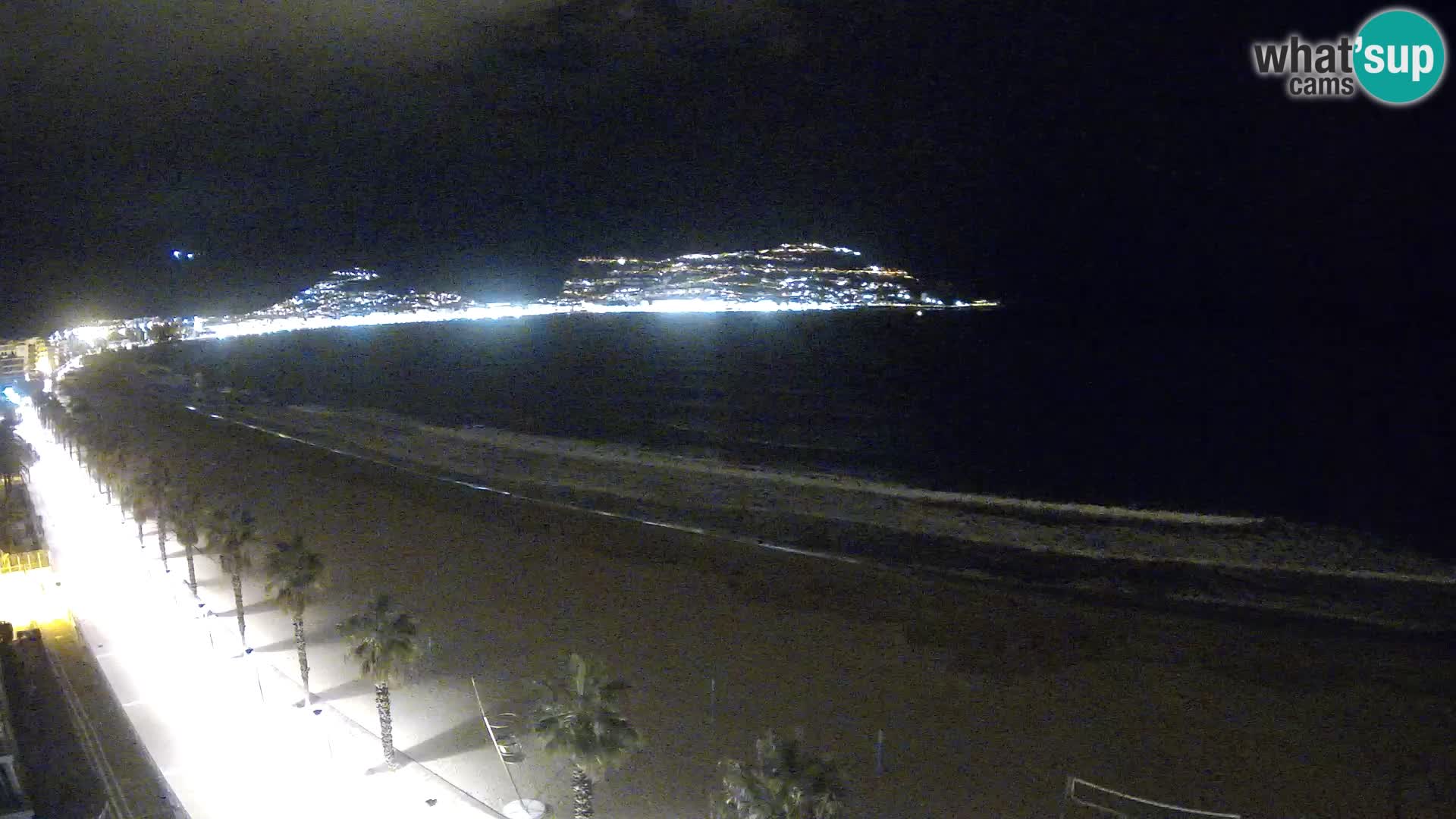 Webcam Costa Brava Roses Strand – Montecarlo Hotel livecam Spanien