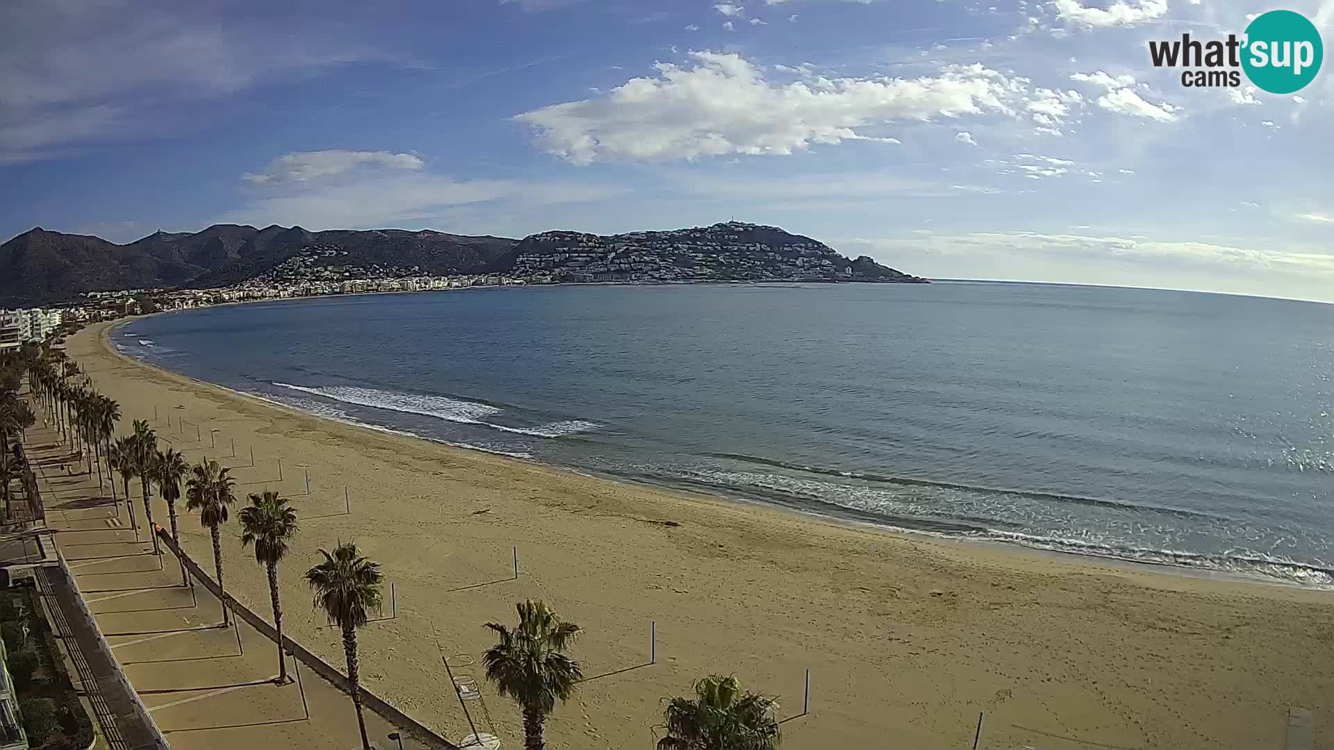 Roses camera en vivo playa Costa Brava- Hotel MonteCarlo