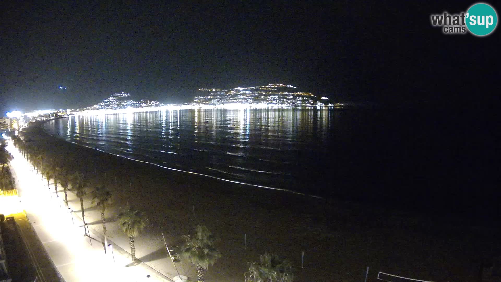 Webcam Costa Brava Roses Strand – Montecarlo Hotel livecam Spanien