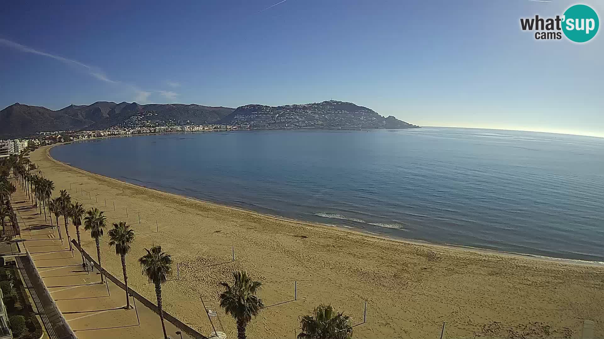 Roses camera en vivo playa Costa Brava- Hotel MonteCarlo