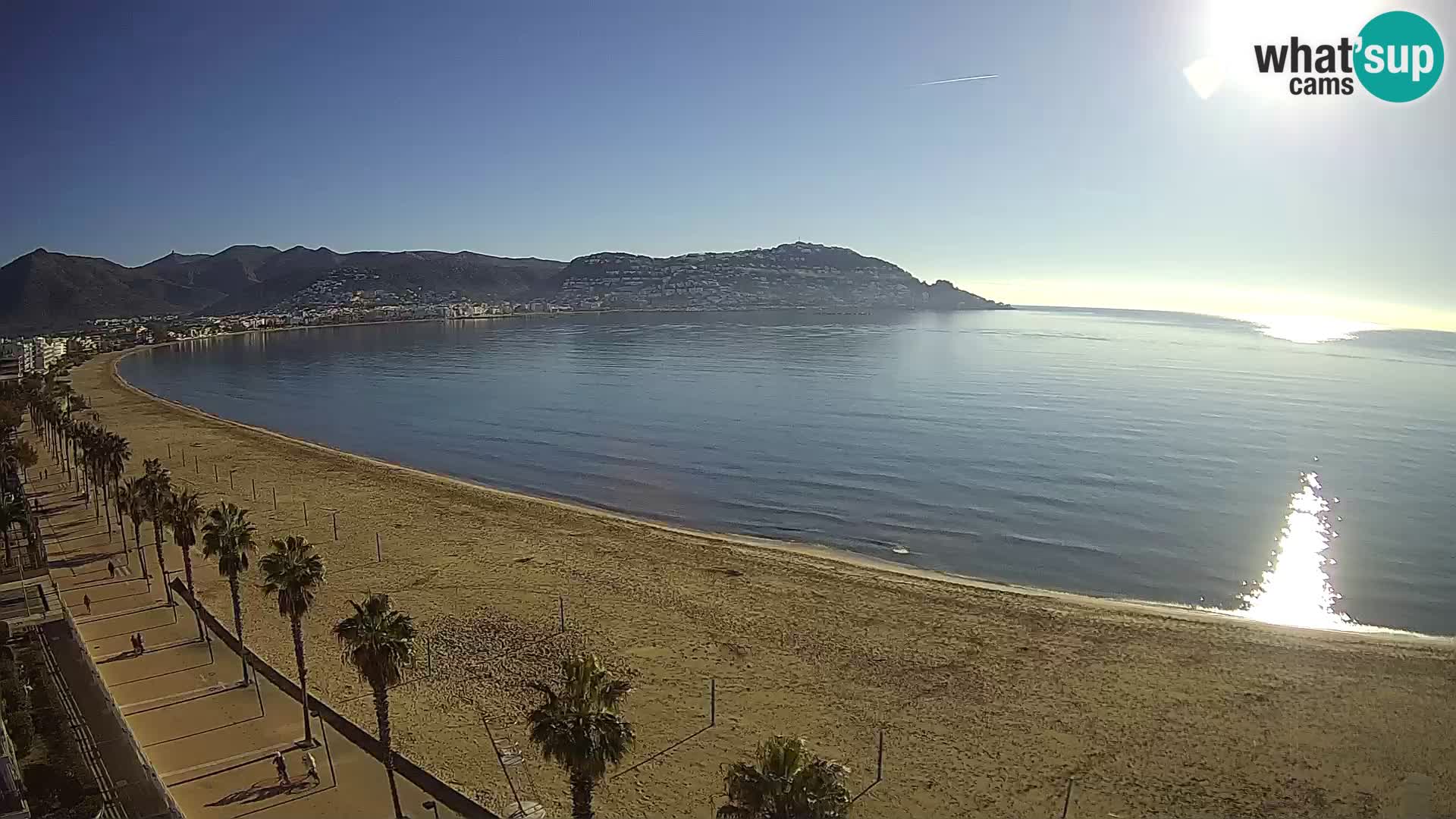 Live cam Roses  – Costa Brava spiaggia – Hotel MonteCarlo