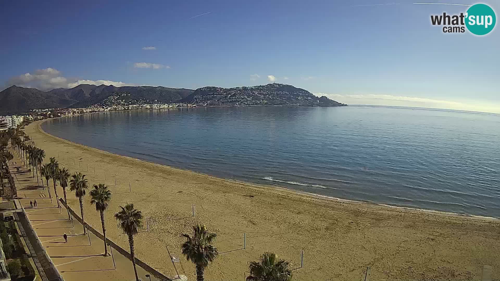 Roses camera en vivo playa Costa Brava- Hotel MonteCarlo