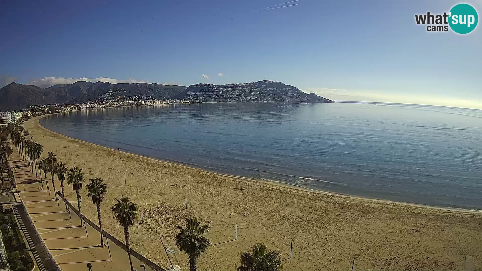 Webcam Costa Brava Roses Strand – Montecarlo Hotel livecam Spanien