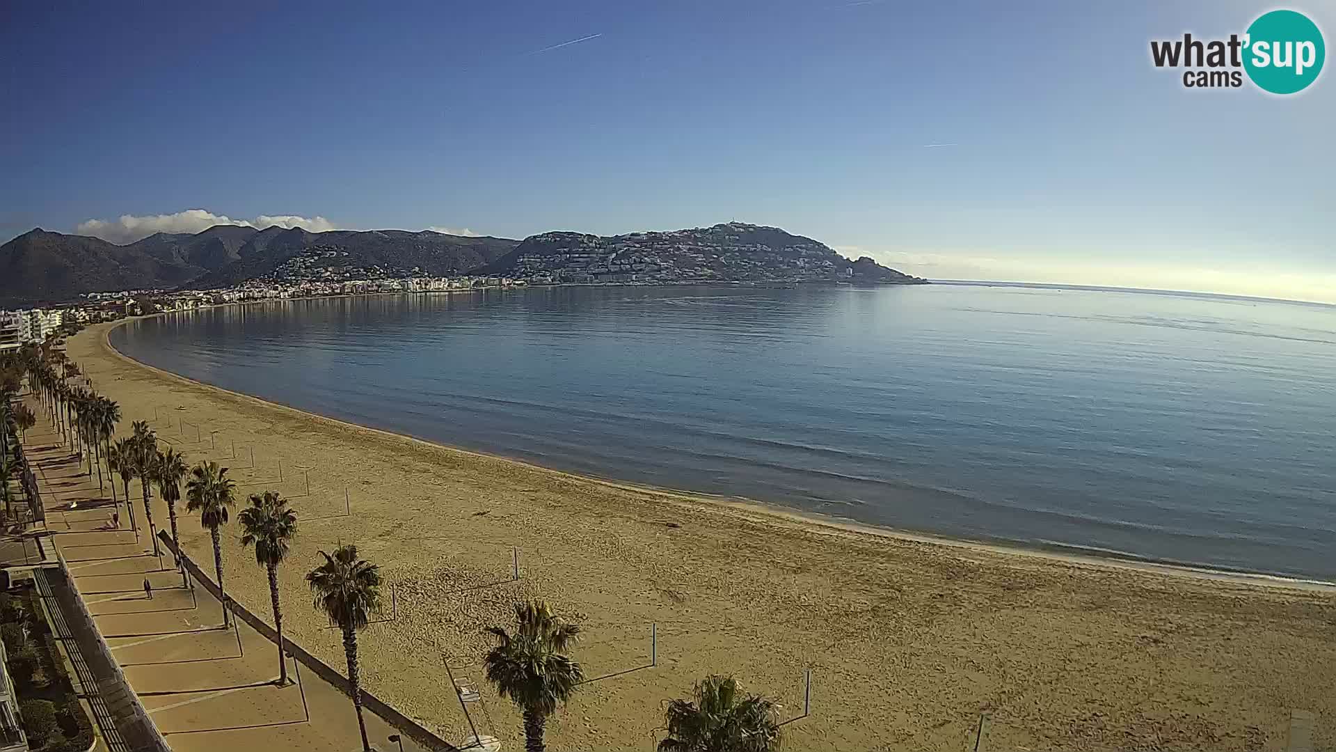 Live cam Roses  – Costa Brava spiaggia – Hotel MonteCarlo