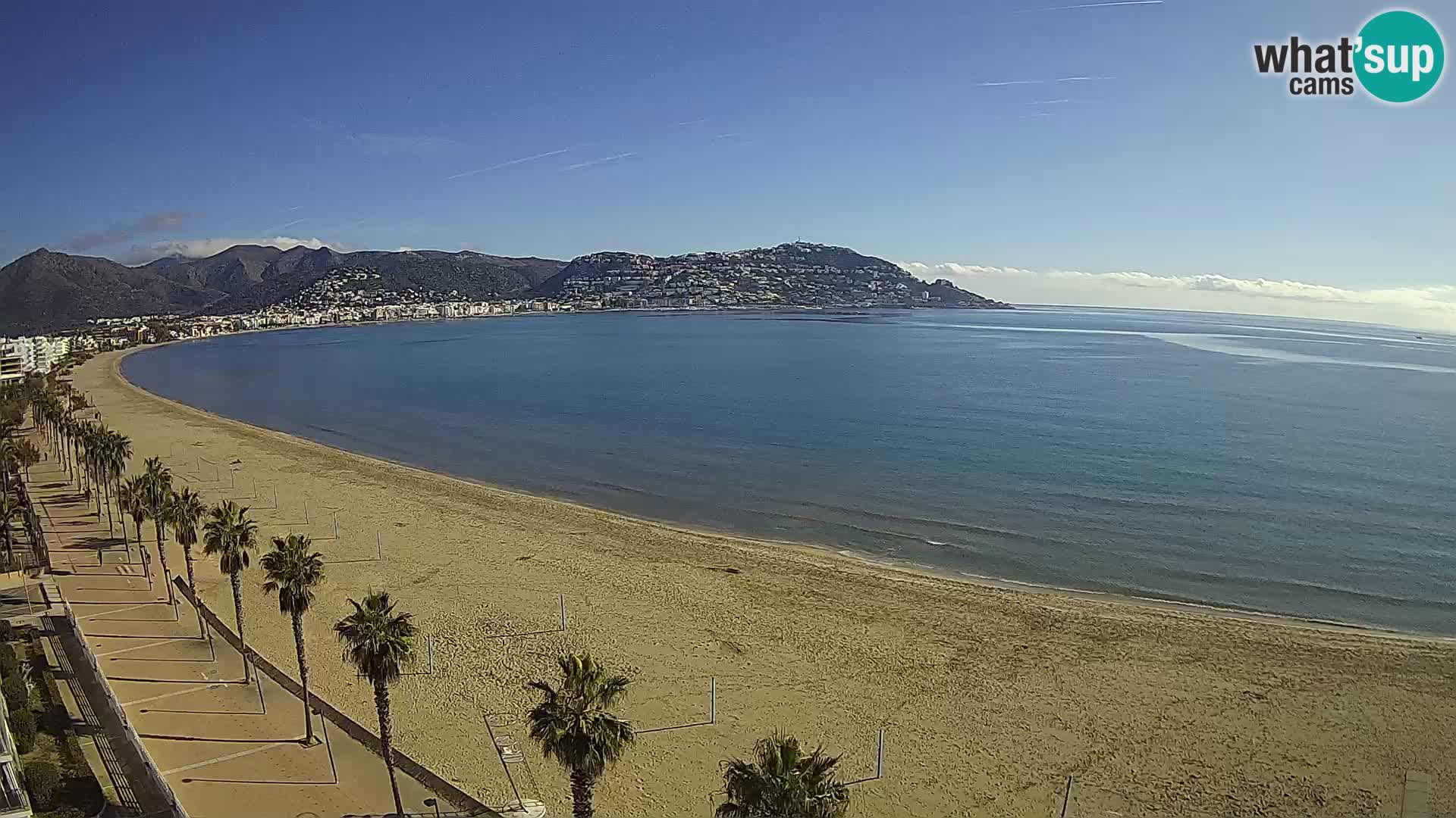 Roses camera en vivo playa Costa Brava- Hotel MonteCarlo