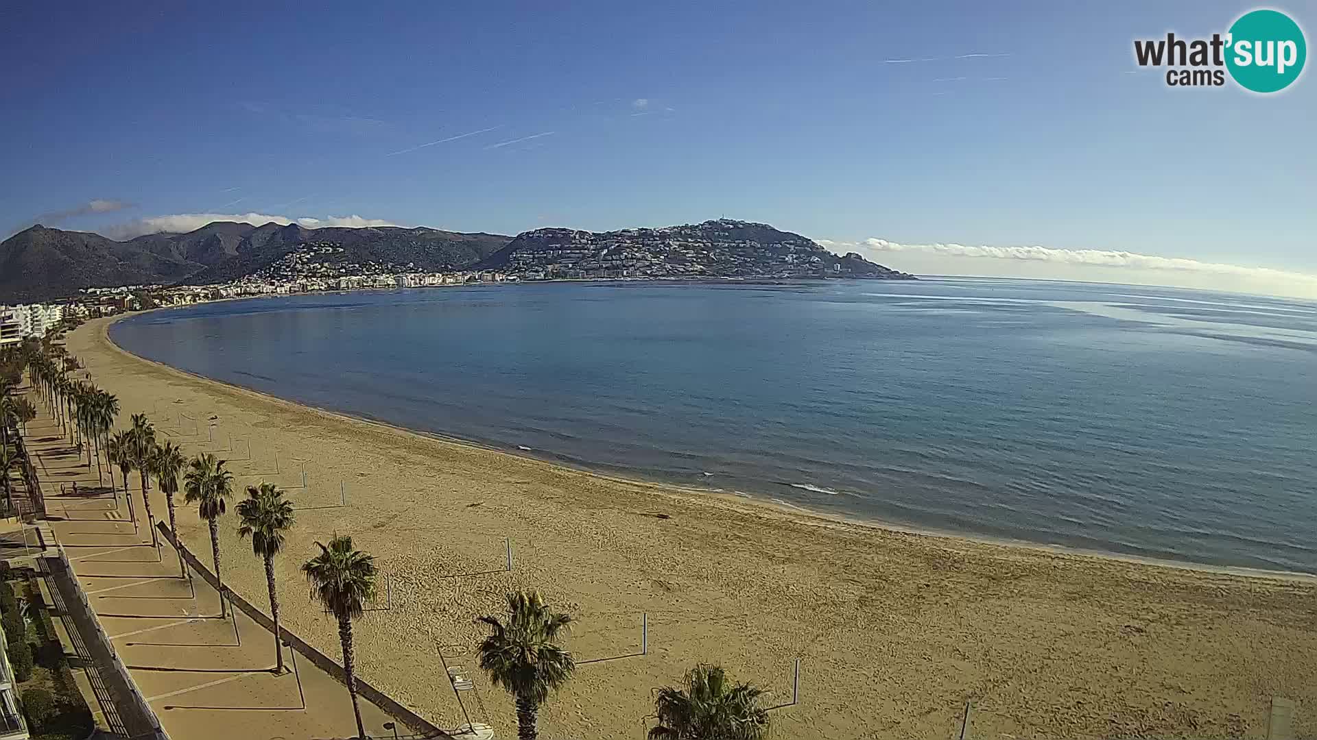 Roses camera en vivo playa Costa Brava- Hotel MonteCarlo