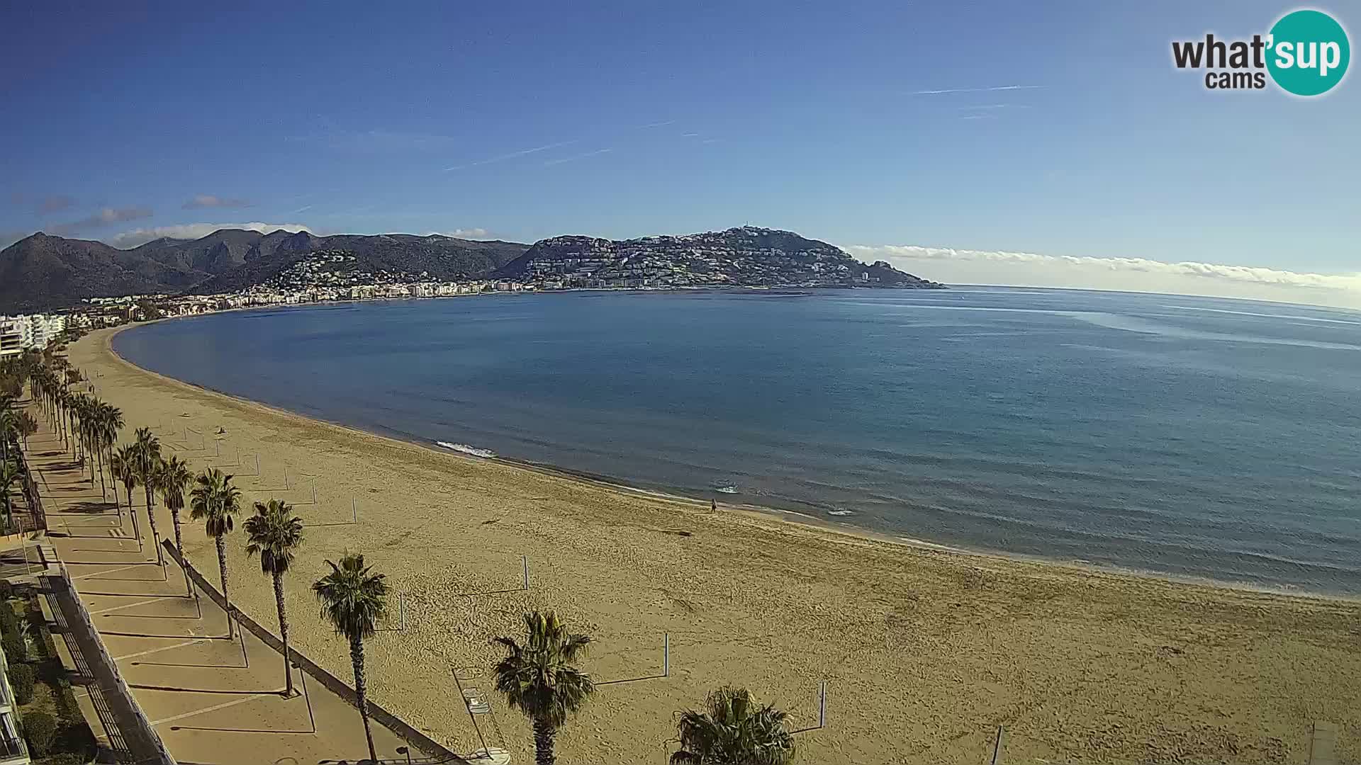 Roses camera en vivo playa Costa Brava- Hotel MonteCarlo