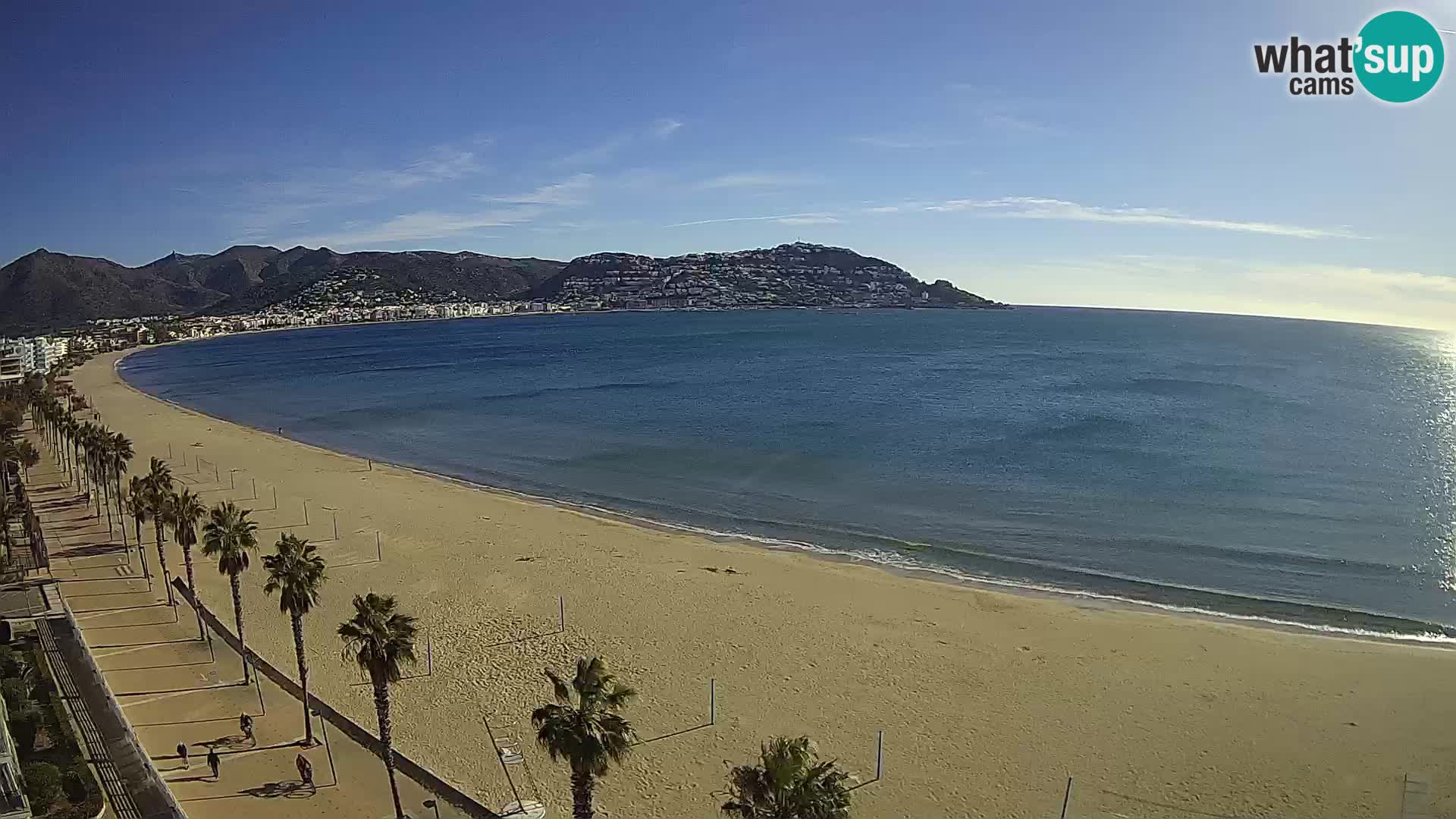 Roses camera en vivo playa Costa Brava- Hotel MonteCarlo