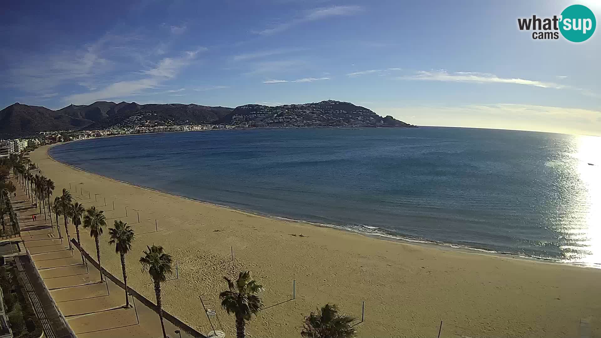 Roses camera en vivo playa Costa Brava- Hotel MonteCarlo