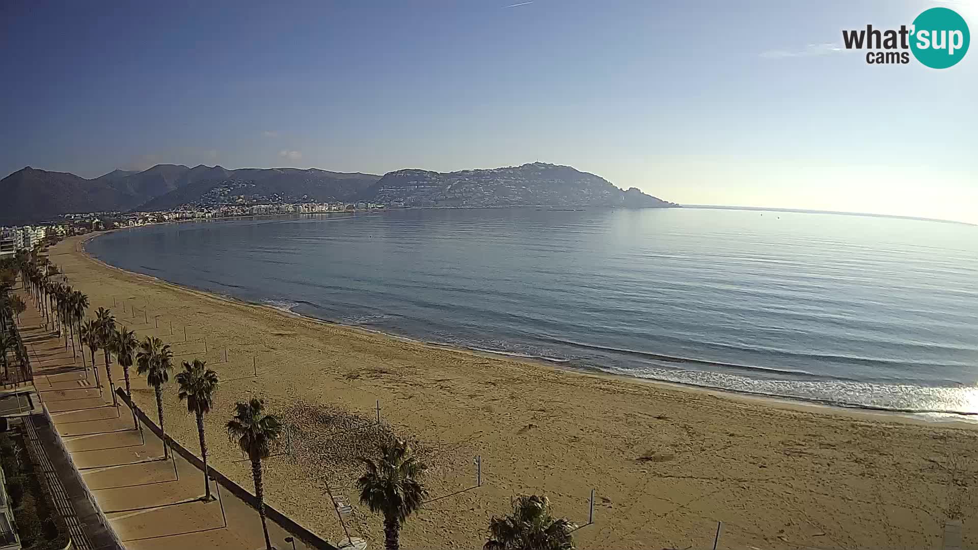 Roses camera en vivo playa Costa Brava- Hotel MonteCarlo