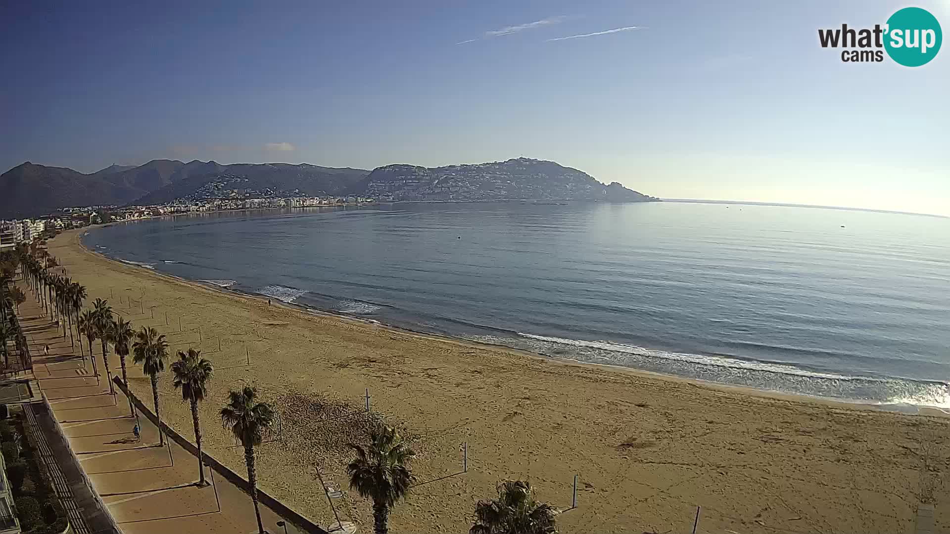 Roses camera en vivo playa Costa Brava- Hotel MonteCarlo