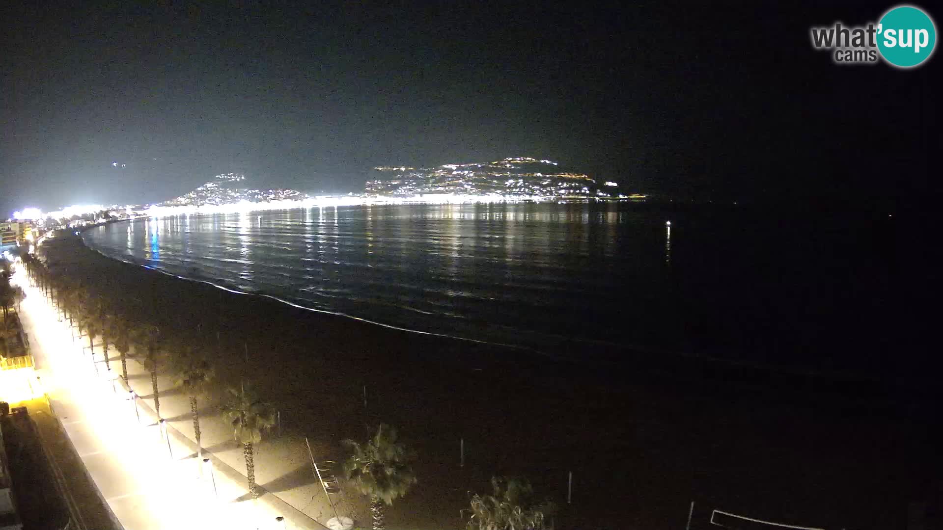 Webcam Costa Brava Roses Strand – Montecarlo Hotel livecam Spanien