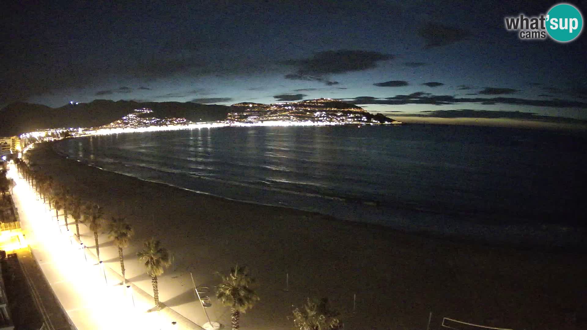 LIVEcam Roses plage Costa Brava – Hotel Montecarlo webcam Espagne