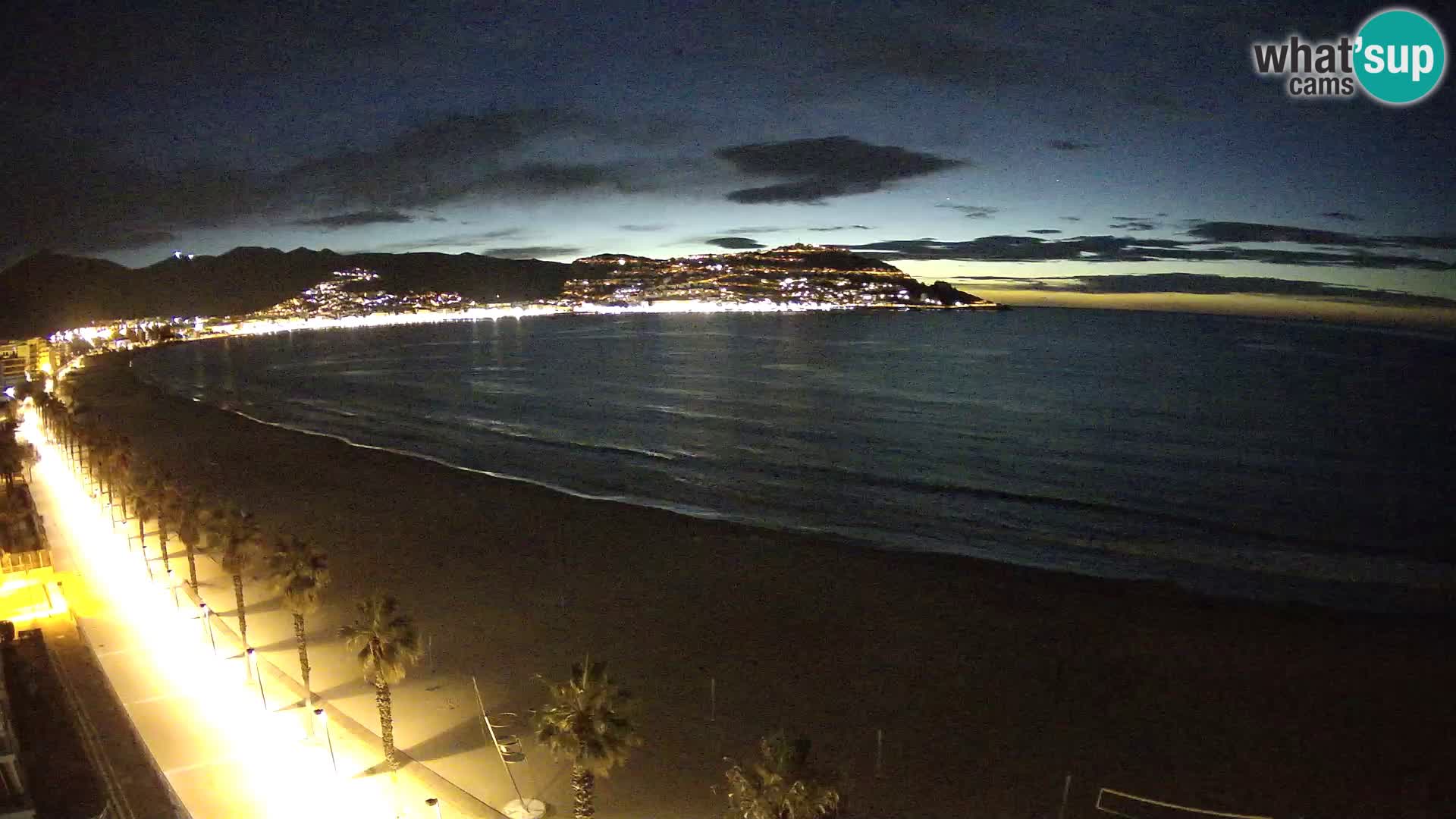 Roses camera en vivo playa Costa Brava- Hotel MonteCarlo