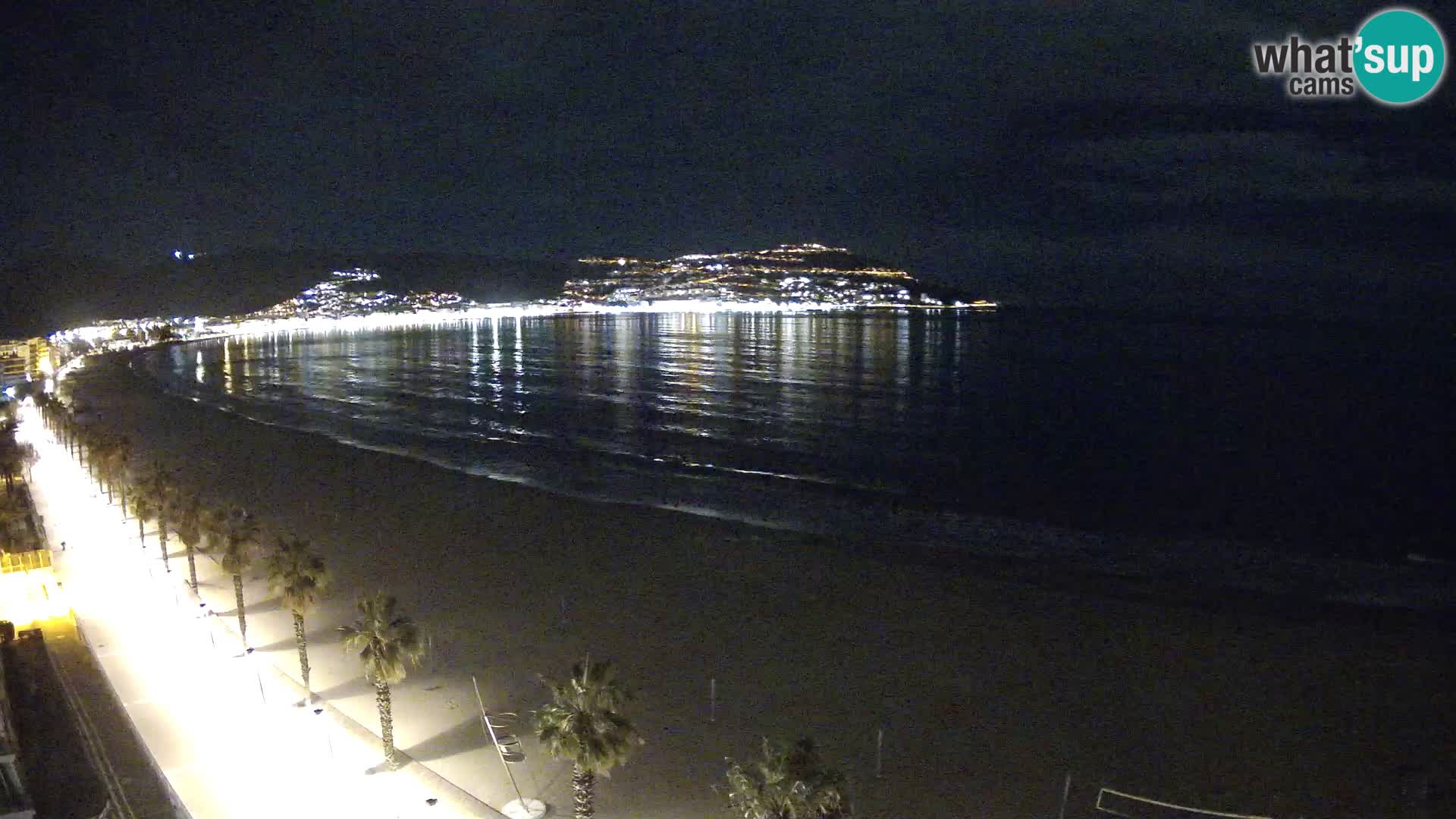 LIVEcam Roses plage Costa Brava – Hotel Montecarlo webcam Espagne