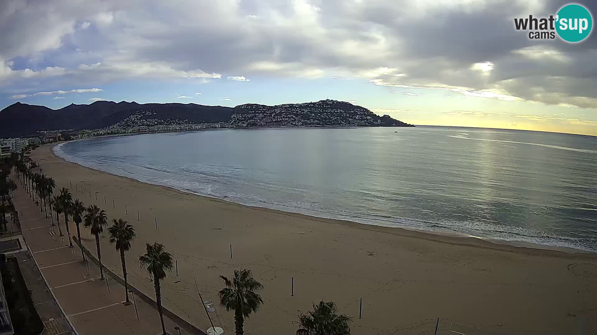 Webcam Costa Brava Roses Strand – Montecarlo Hotel livecam Spanien