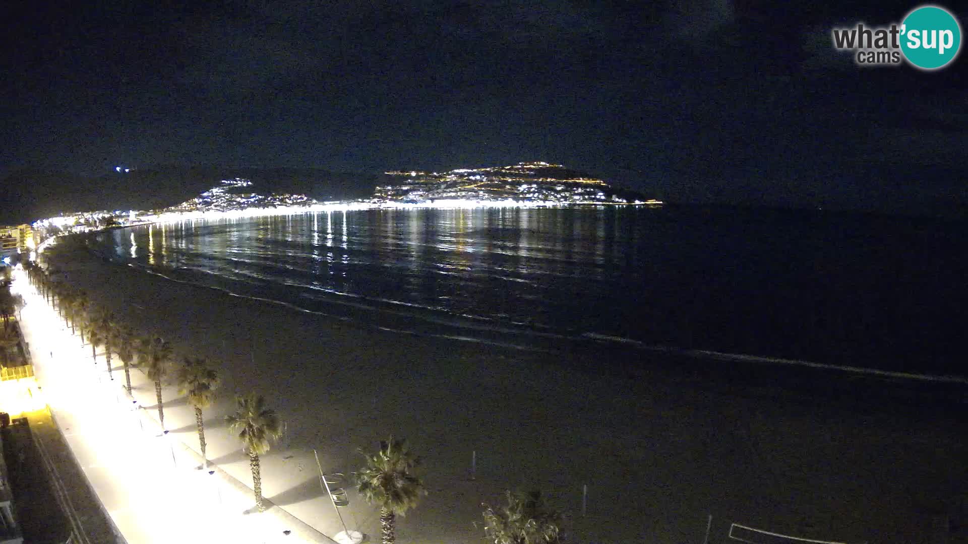 Webcam Costa Brava Roses Strand – Montecarlo Hotel livecam Spanien