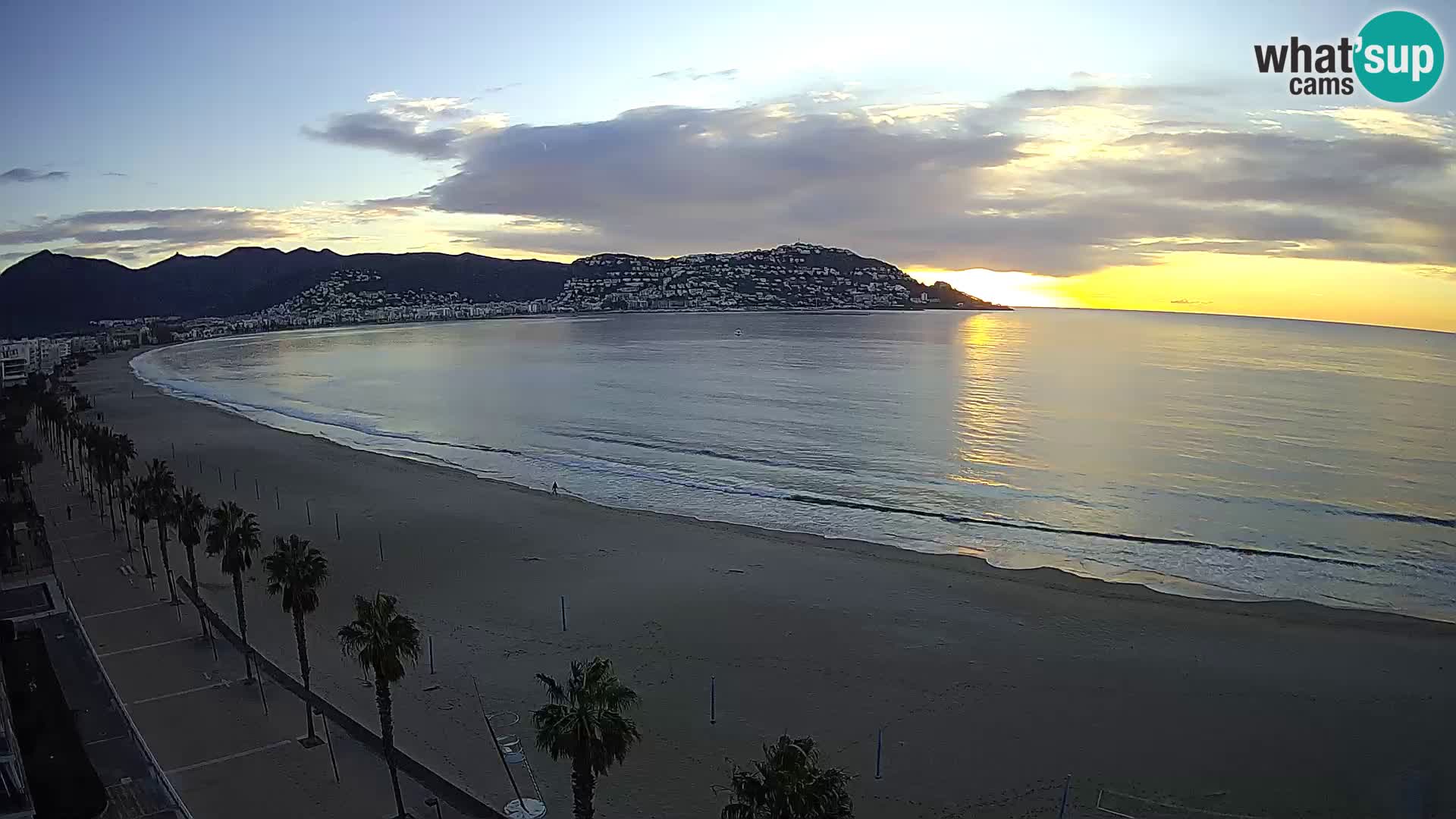 Webcam Costa Brava Roses Strand – Montecarlo Hotel livecam Spanien