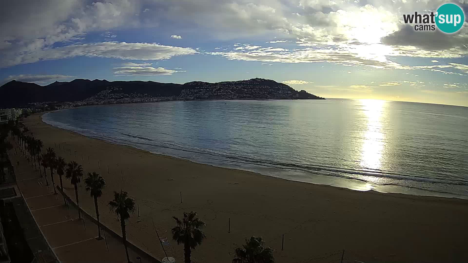 Live cam Roses  – Costa Brava spiaggia – Hotel MonteCarlo