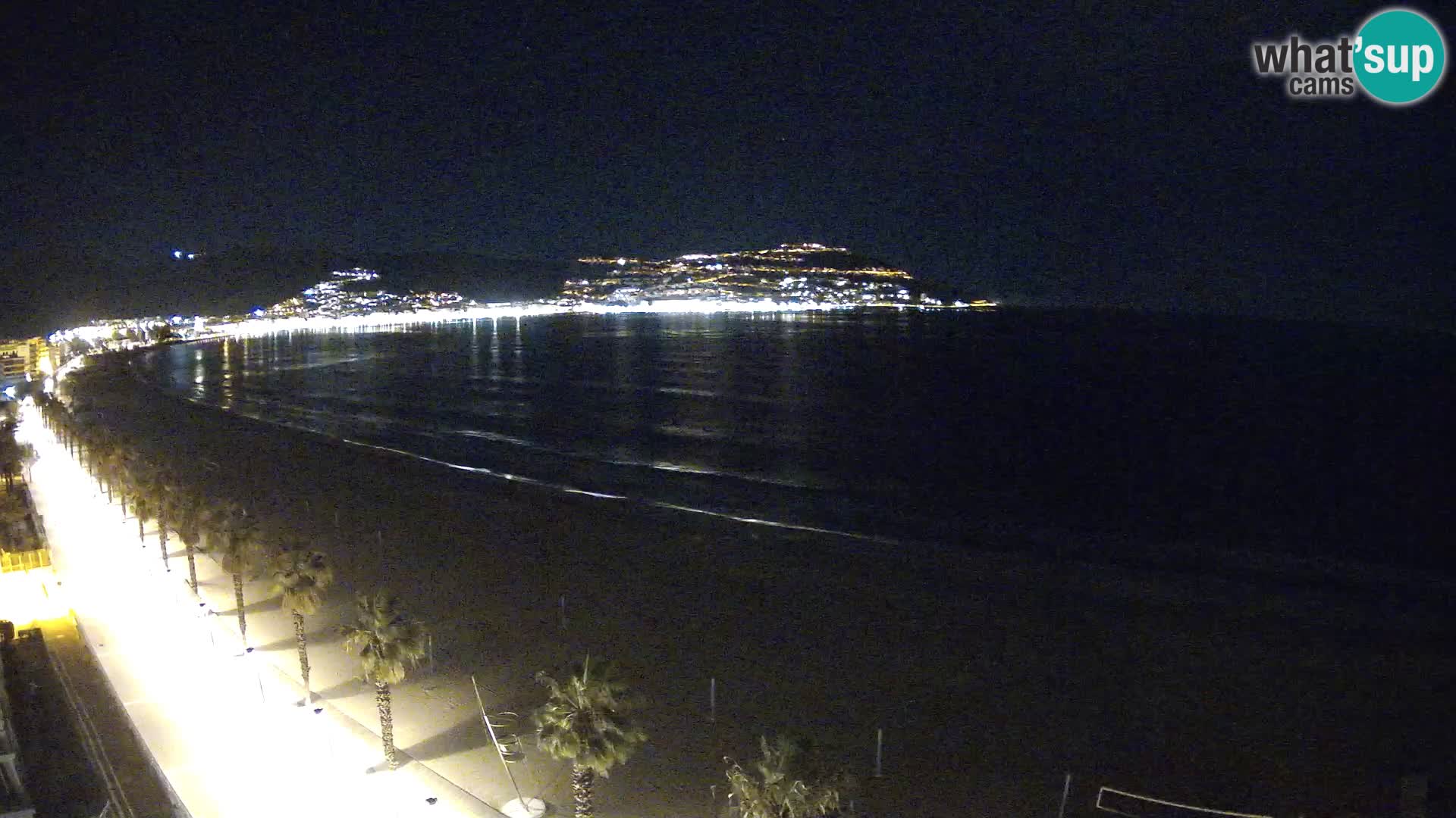 LIVEcam Roses plage Costa Brava – Hotel Montecarlo webcam Espagne