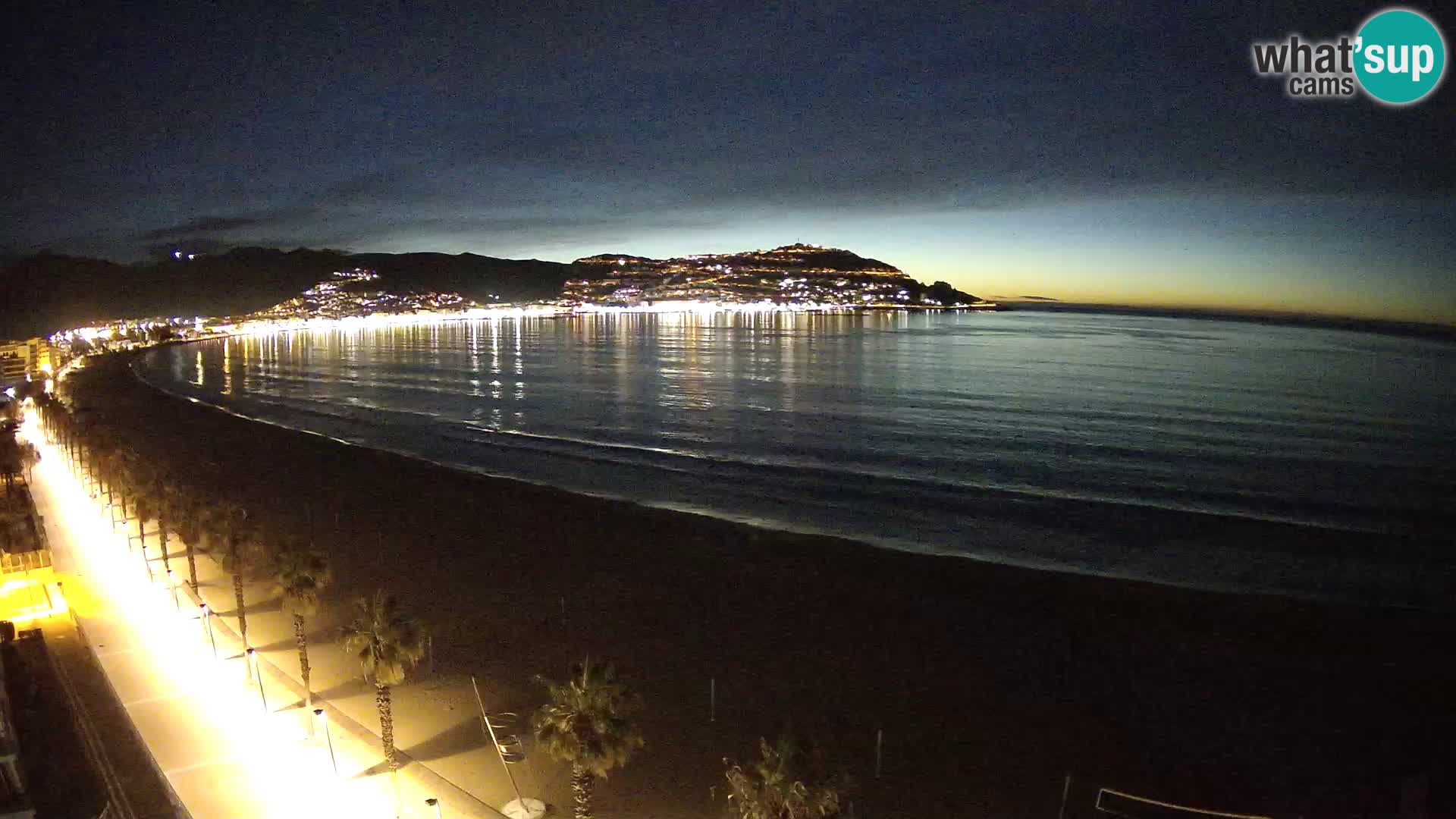 Webcam Costa Brava Roses Strand – Montecarlo Hotel livecam Spanien