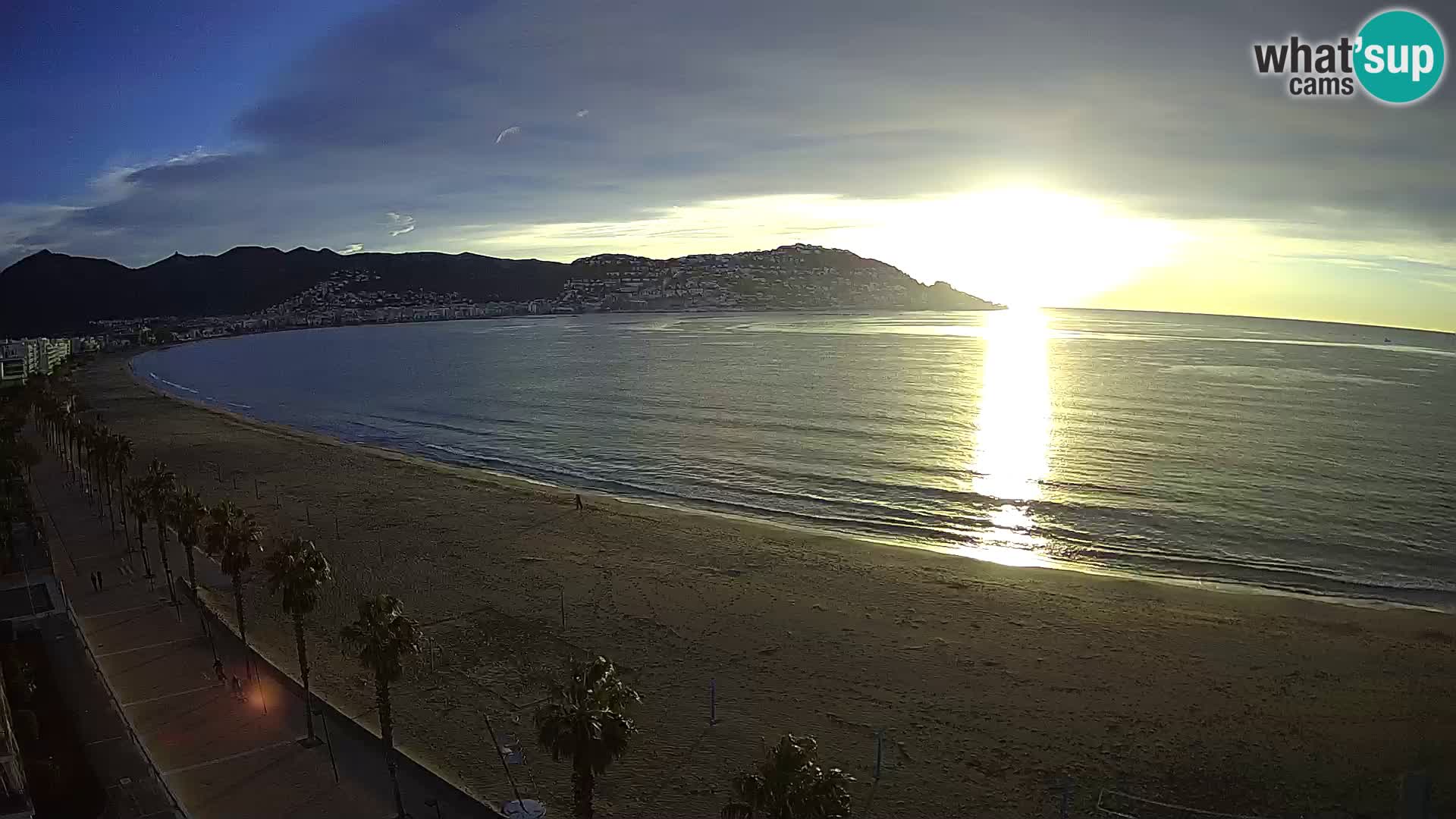 Webcam Costa Brava Roses Strand – Montecarlo Hotel livecam Spanien