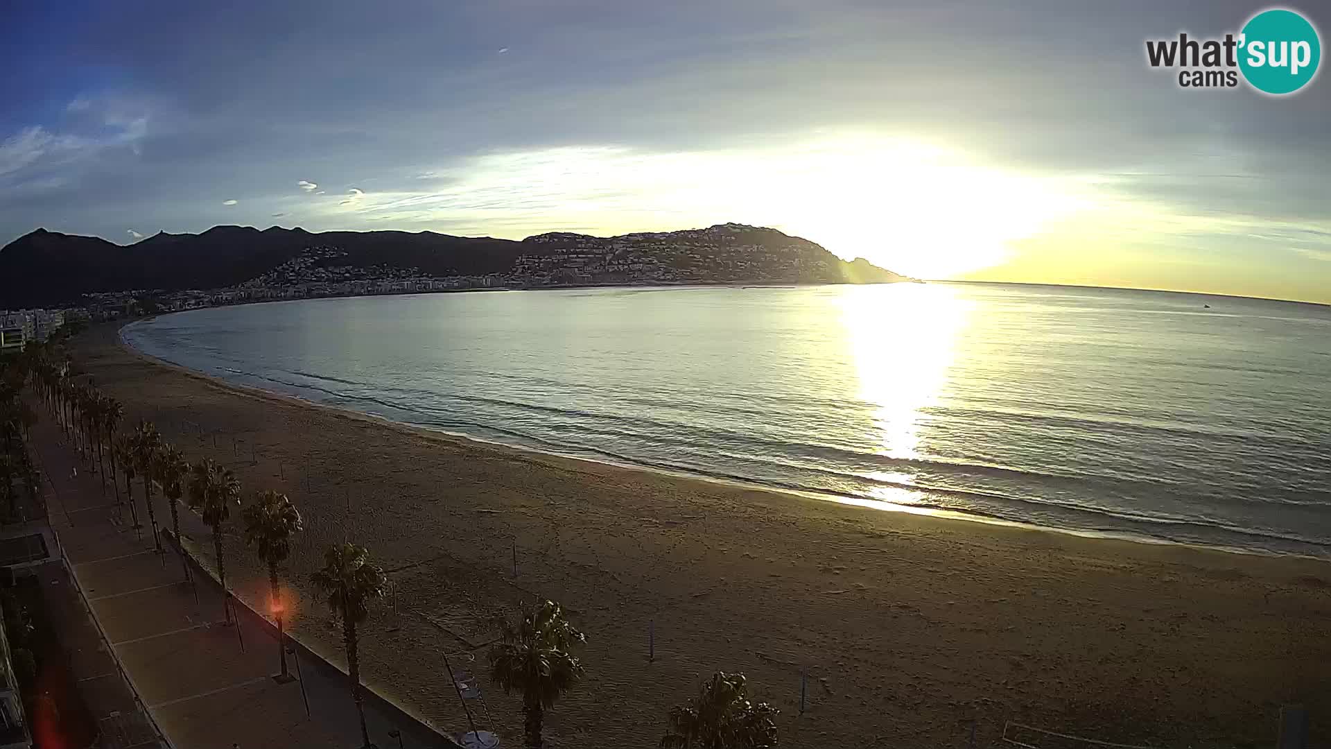 Webcam Costa Brava Roses Strand – Montecarlo Hotel livecam Spanien