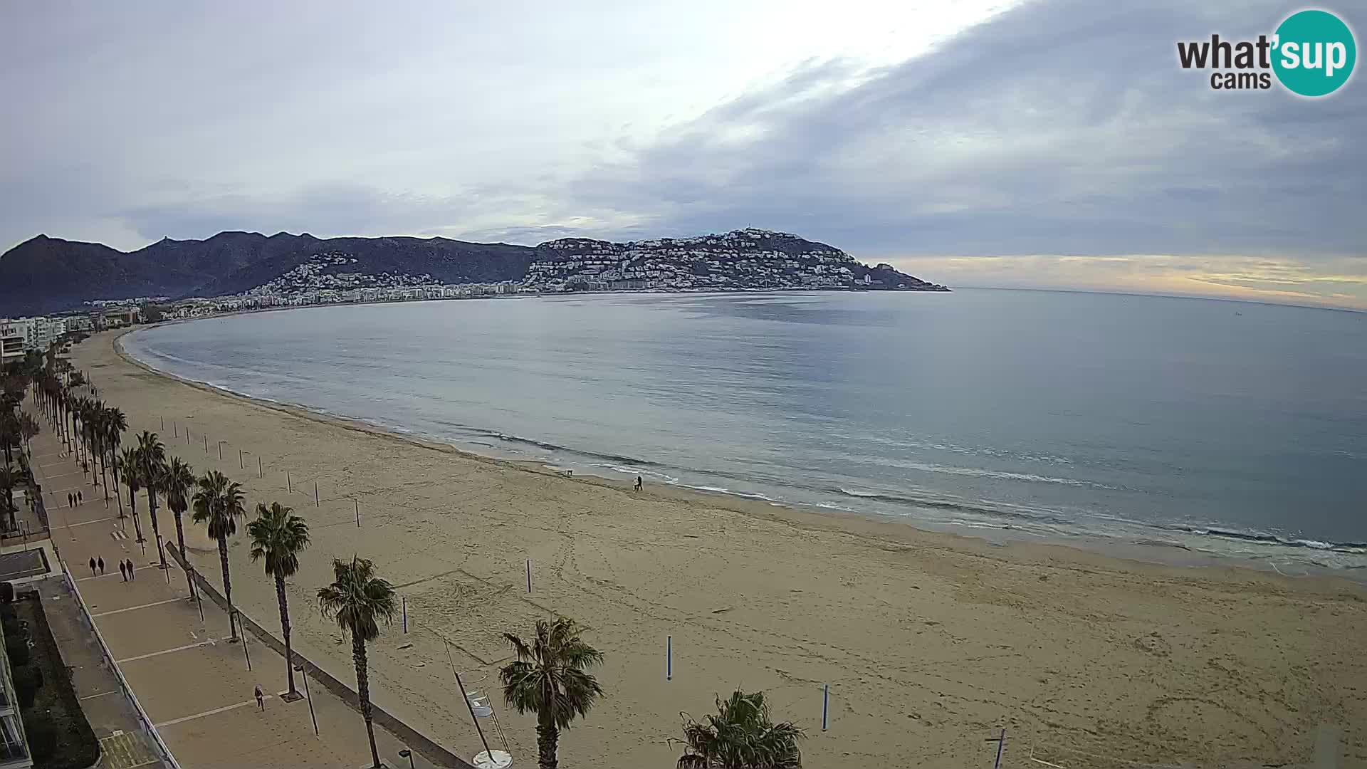 Roses camera en vivo playa Costa Brava- Hotel MonteCarlo