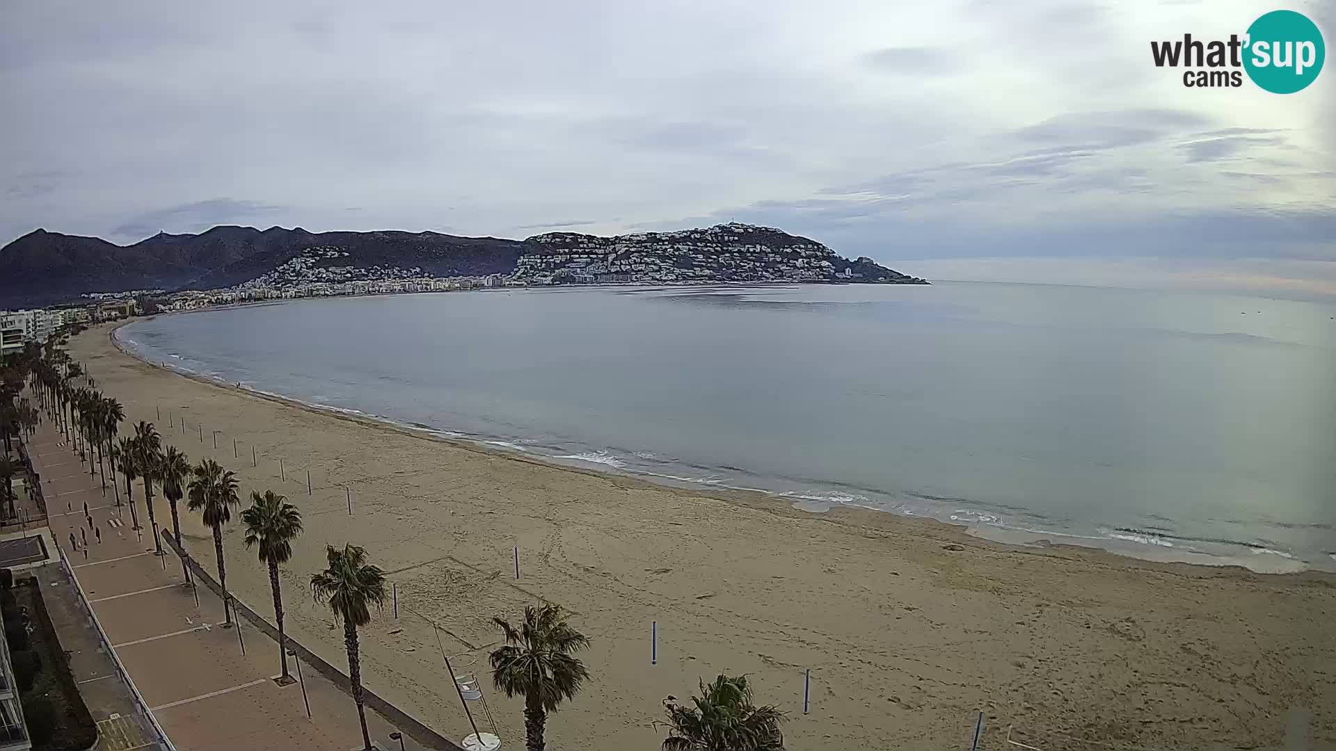 Webcam Costa Brava Roses Strand – Montecarlo Hotel livecam Spanien