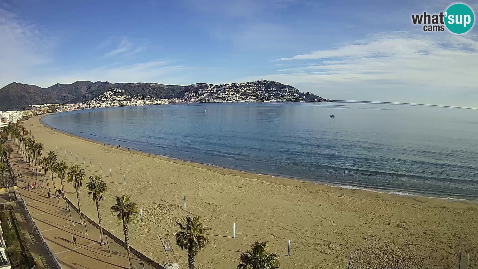 Roses camera en vivo playa Costa Brava- Hotel MonteCarlo