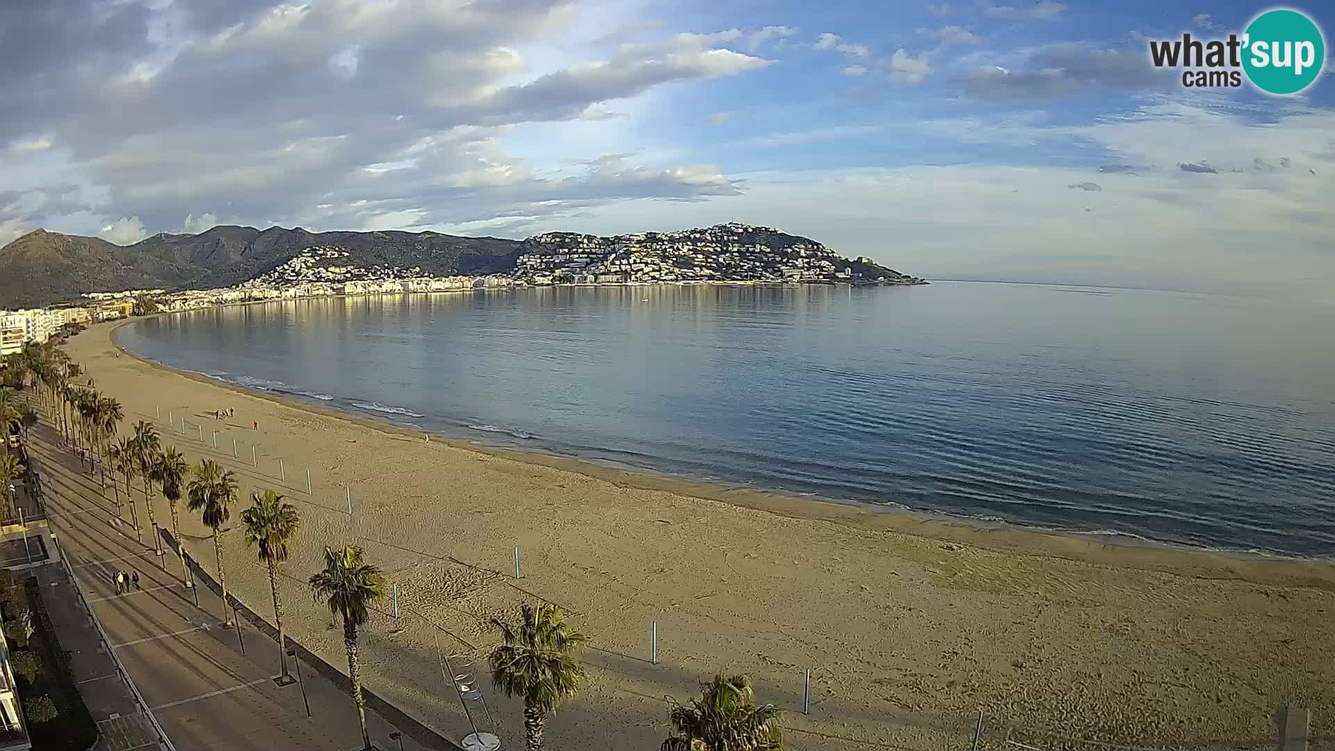 Live cam Roses  – Costa Brava spiaggia – Hotel MonteCarlo