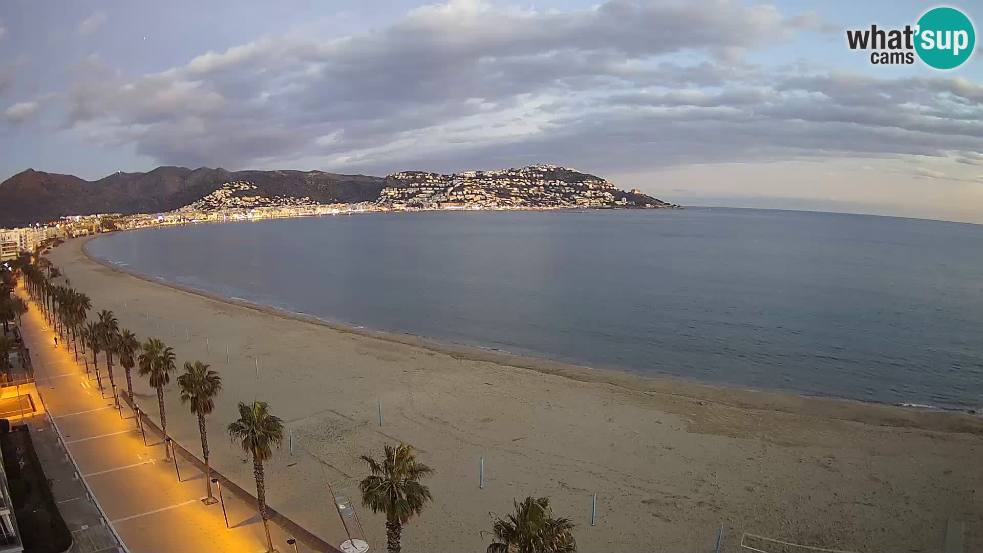 Live cam Roses  – Costa Brava spiaggia – Hotel MonteCarlo