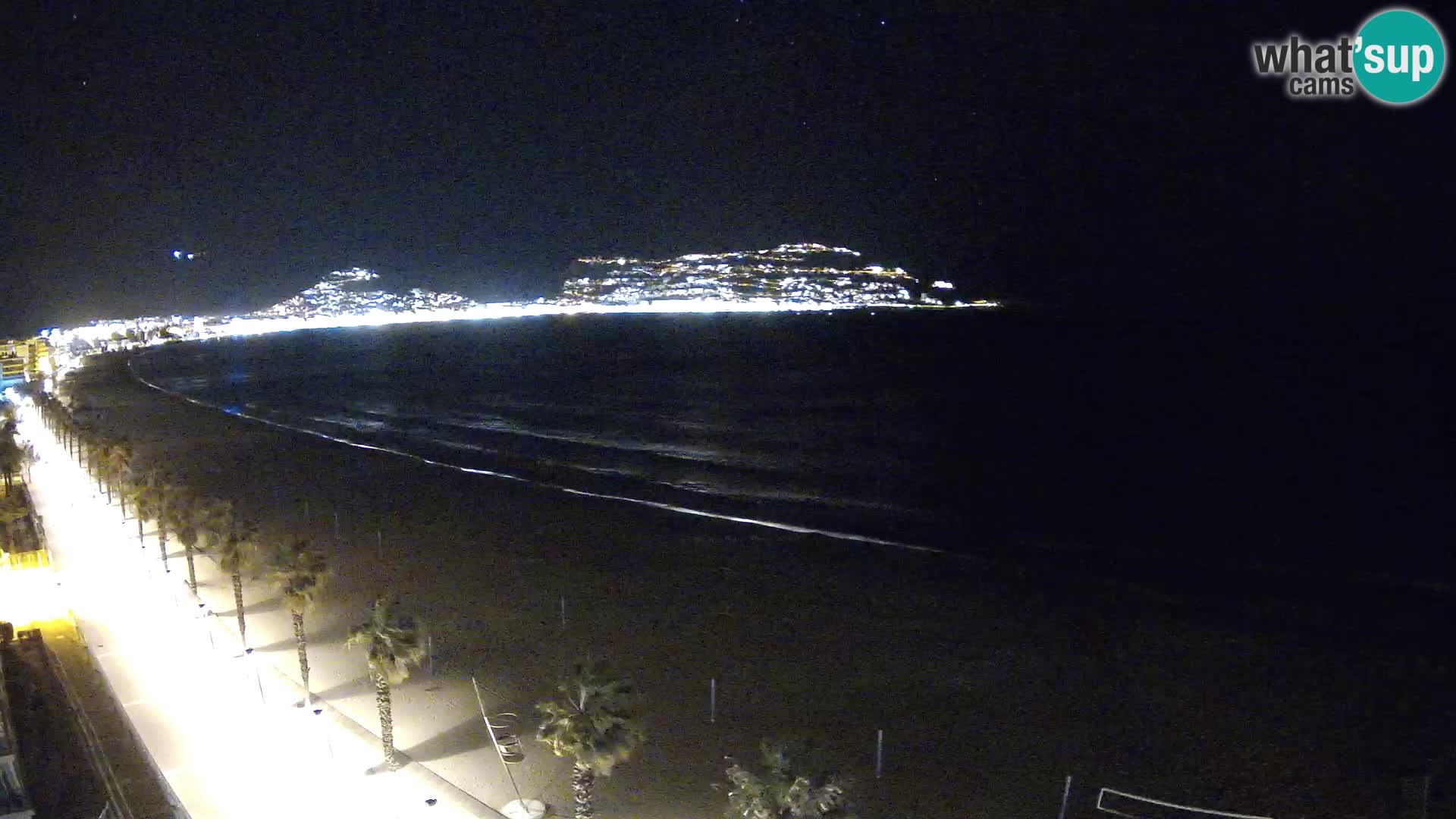 Webcam Costa Brava Roses Strand – Montecarlo Hotel livecam Spanien