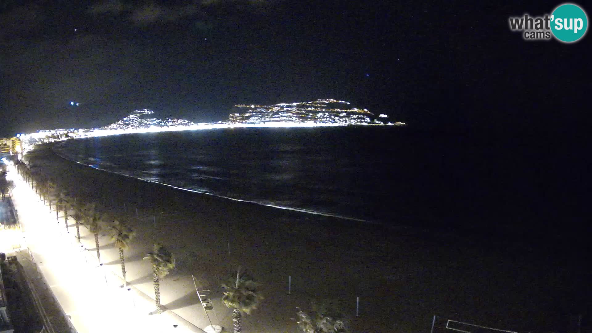 LIVEcam Roses plage Costa Brava – Hotel Montecarlo webcam Espagne