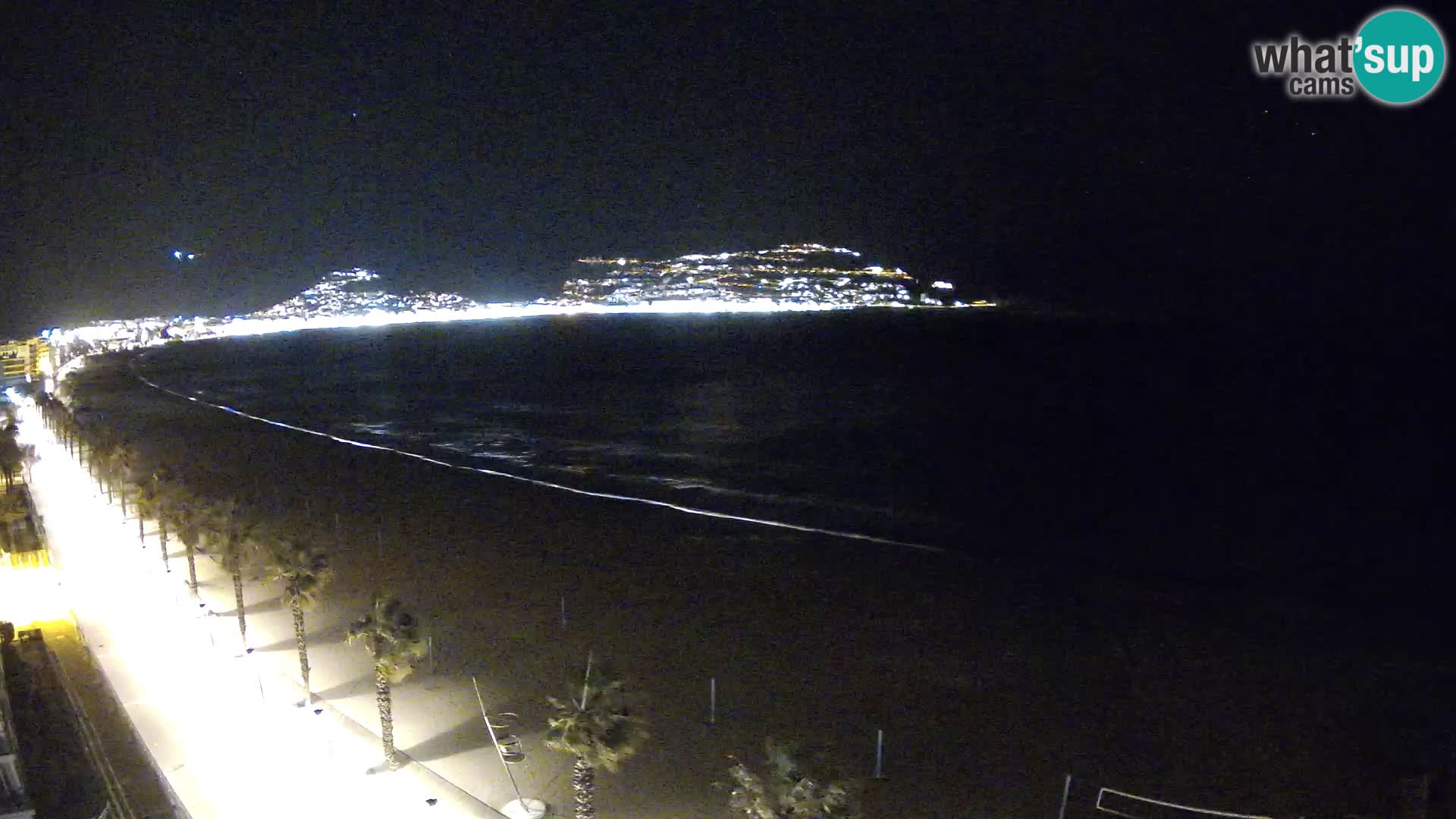 LIVEcam Roses plage Costa Brava – Hotel Montecarlo webcam Espagne