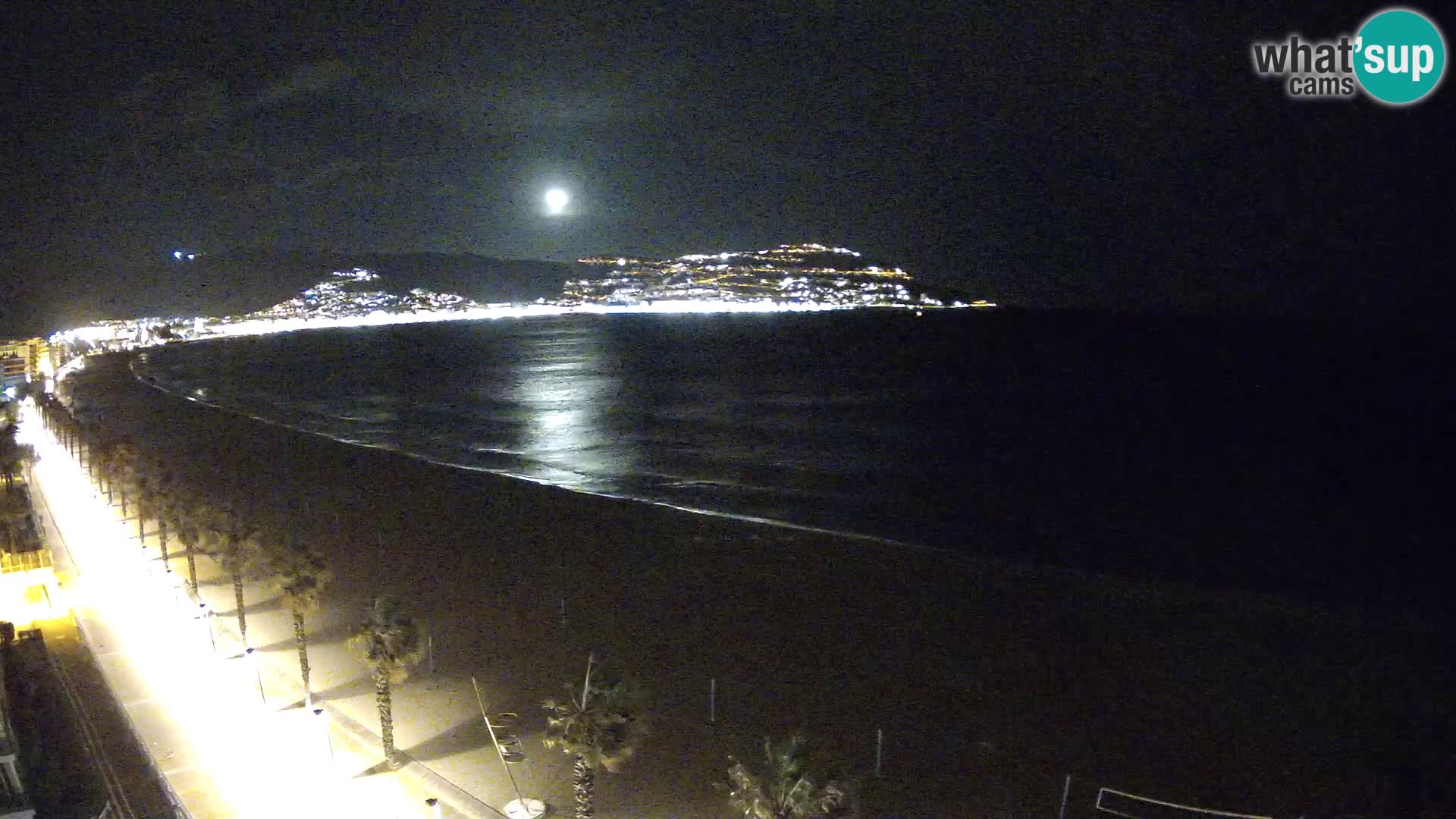 LIVEcam Roses plage Costa Brava – Hotel Montecarlo webcam Espagne