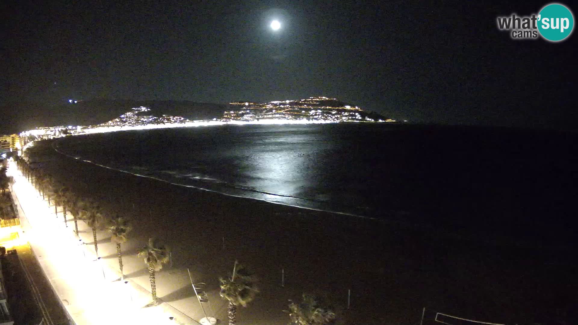 LIVEcam Roses plage Costa Brava – Hotel Montecarlo webcam Espagne