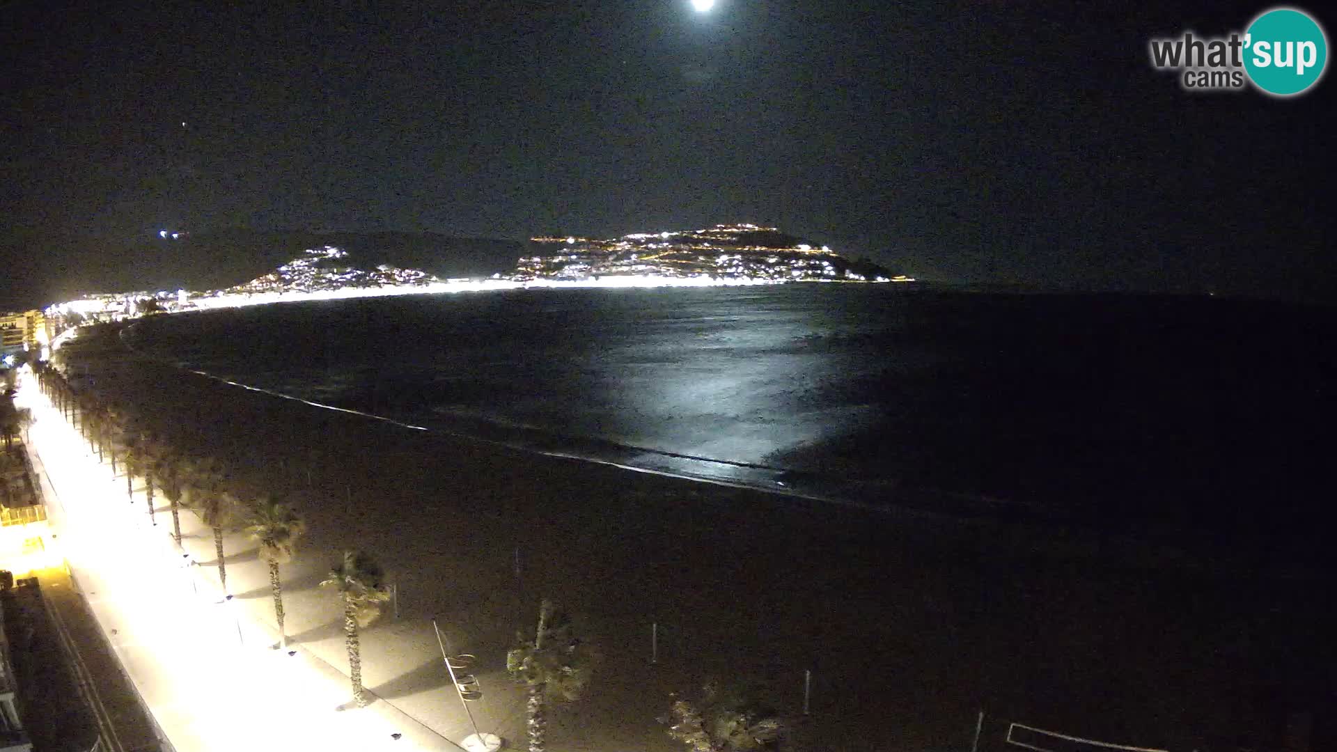 Webcam Costa Brava Roses Strand – Montecarlo Hotel livecam Spanien