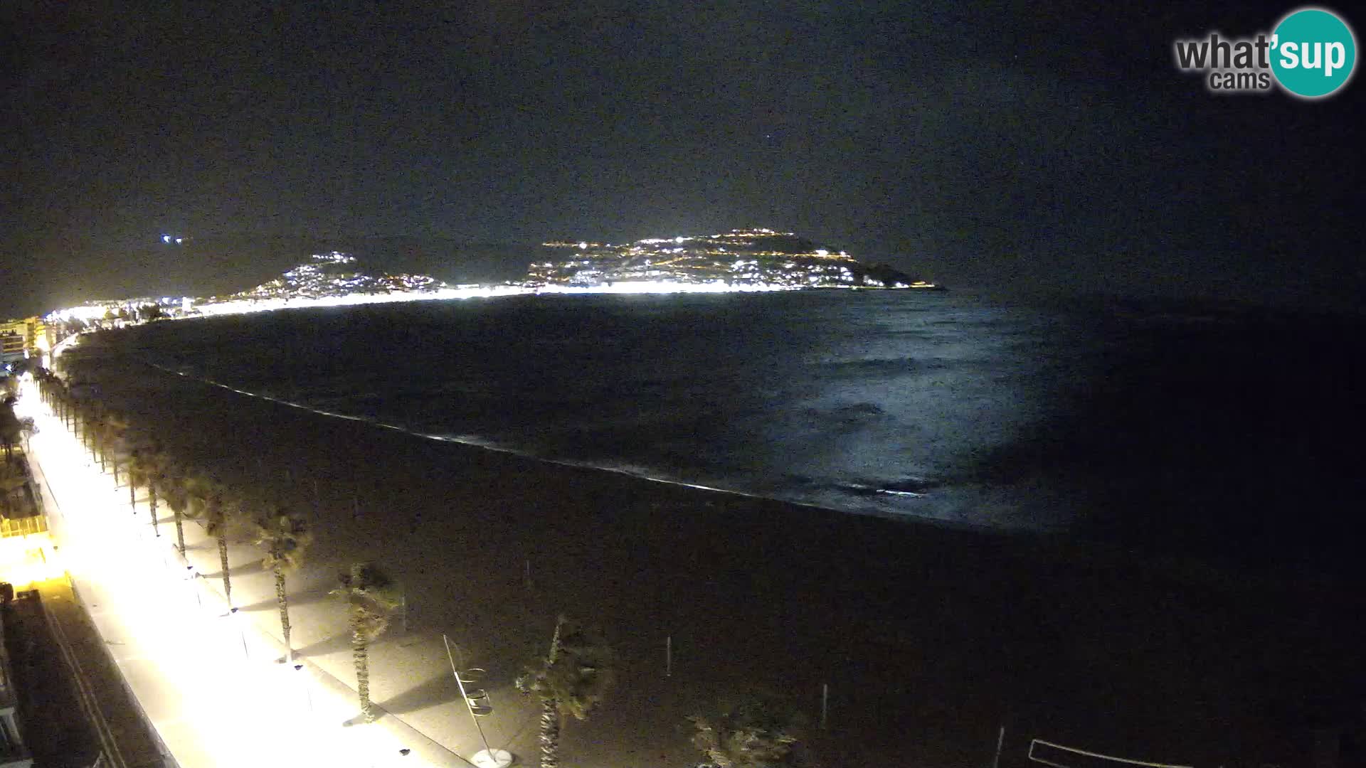 LIVEcam Roses plage Costa Brava – Hotel Montecarlo webcam Espagne