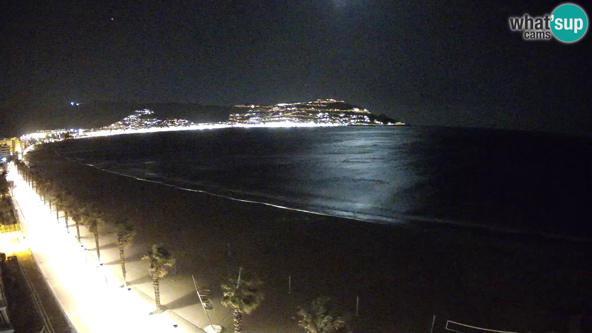 LIVEcam Roses plage Costa Brava – Hotel Montecarlo webcam Espagne