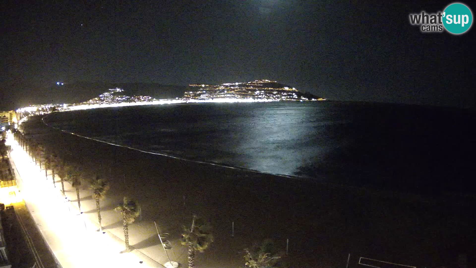 LIVEcam Roses plage Costa Brava – Hotel Montecarlo webcam Espagne