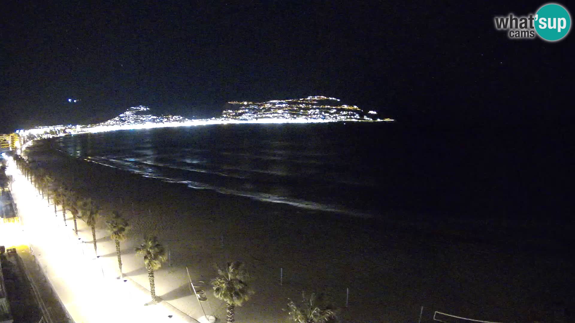 LIVEcam Roses plage Costa Brava – Hotel Montecarlo webcam Espagne