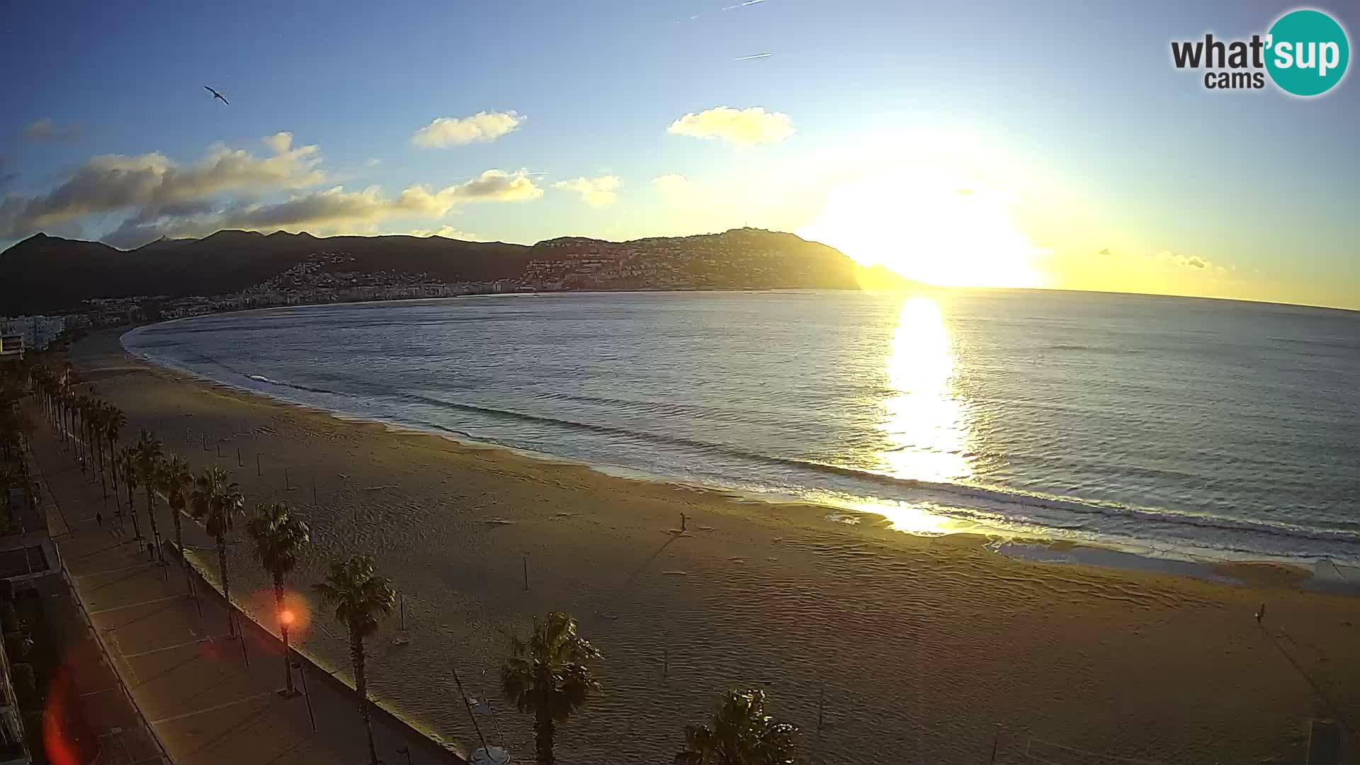 Roses camera en vivo playa Costa Brava- Hotel MonteCarlo